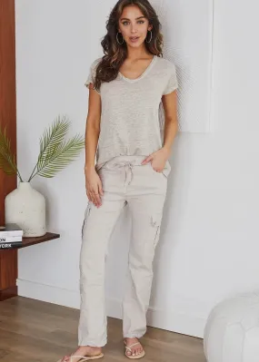 Crinkle Cargo Pants