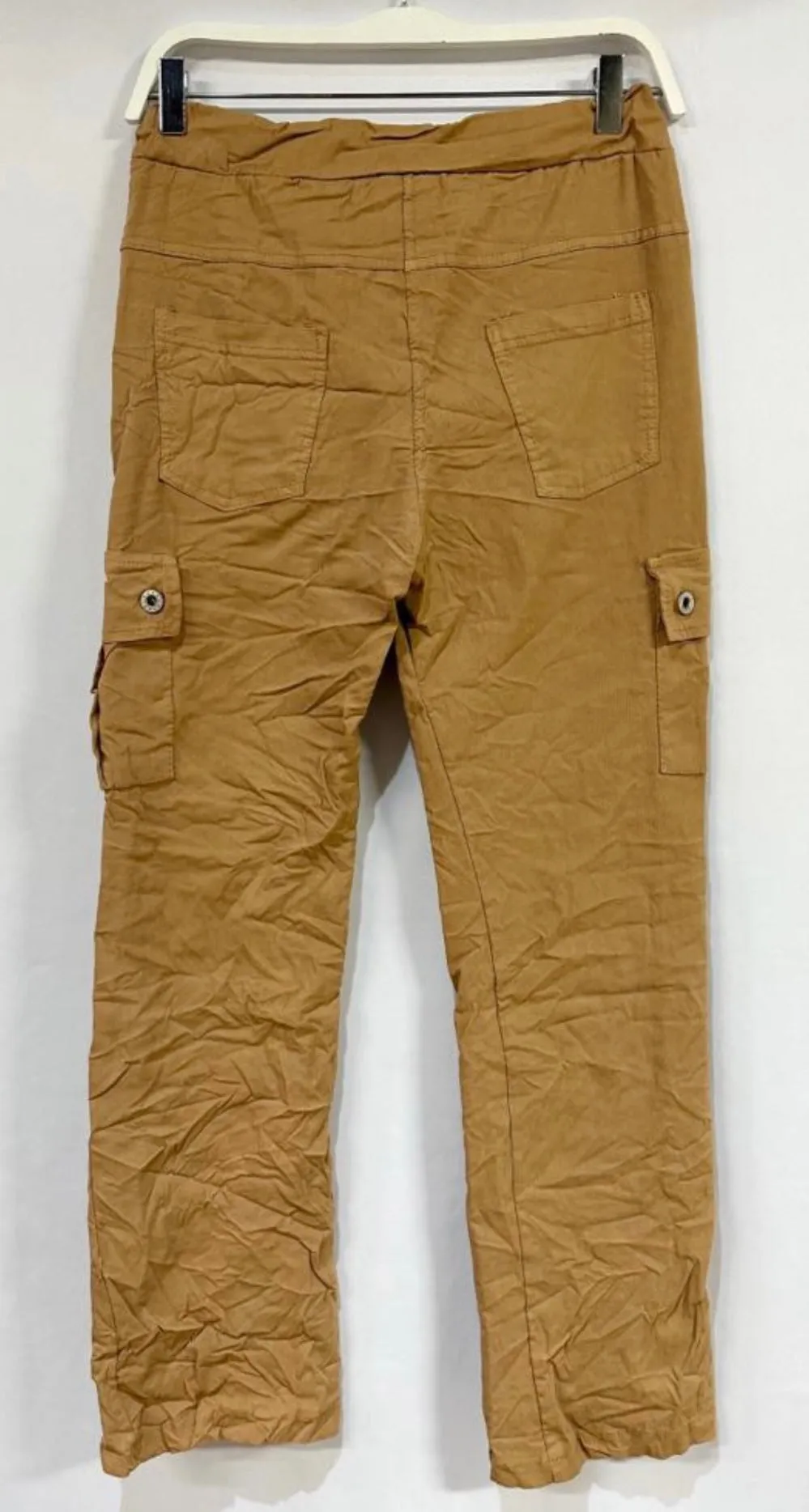 Crinkle Cargo Pants