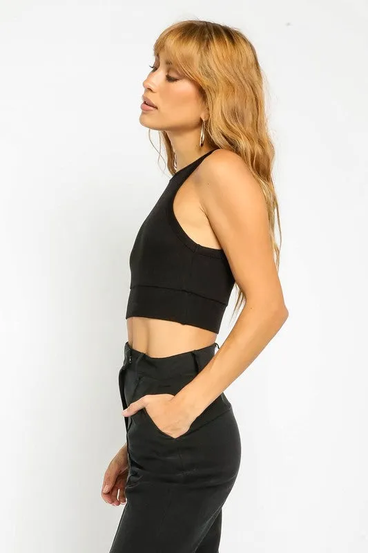 Crop top disponible en dos tonos