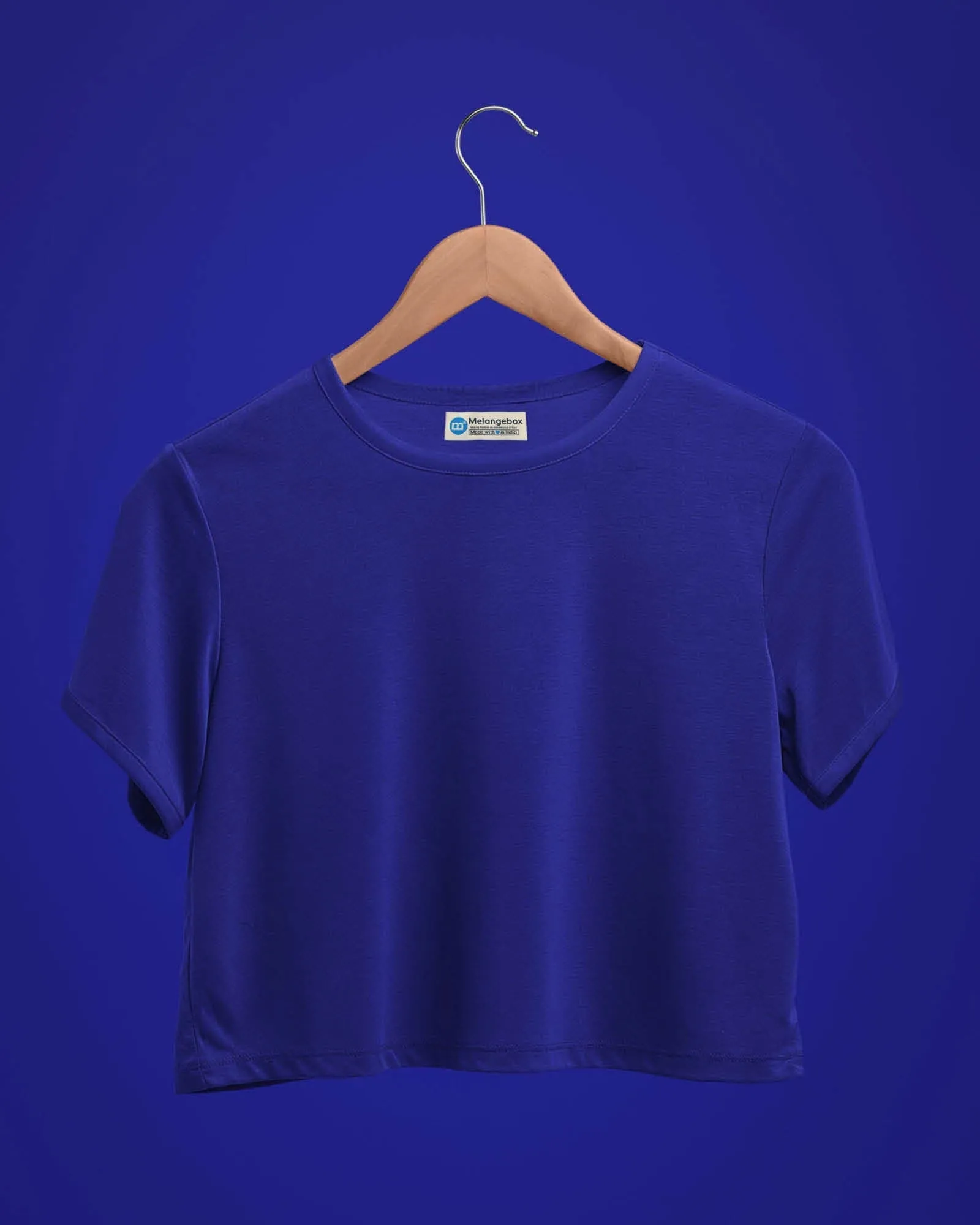 Crop Top: Royal Blue