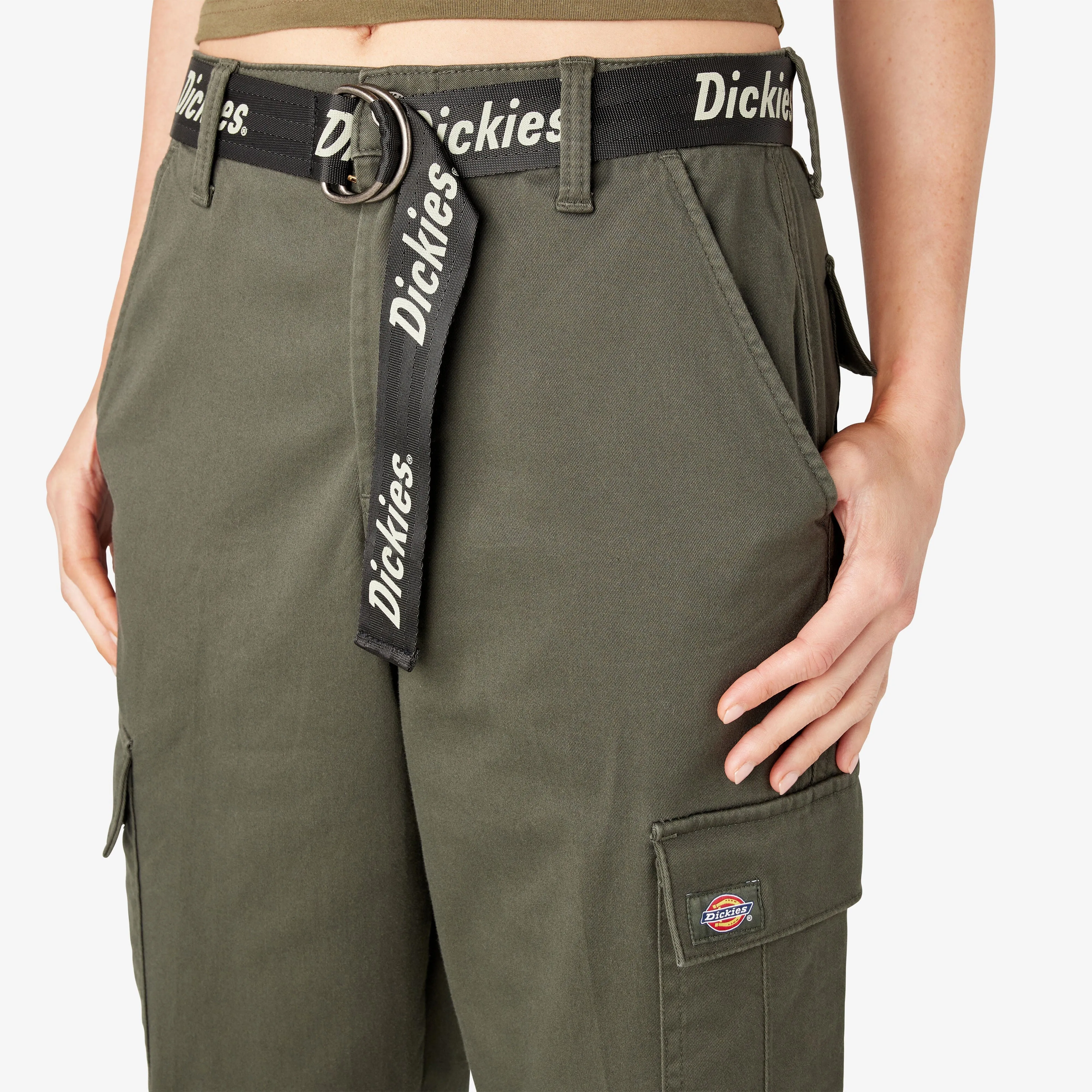 Cropped Cargo Pants