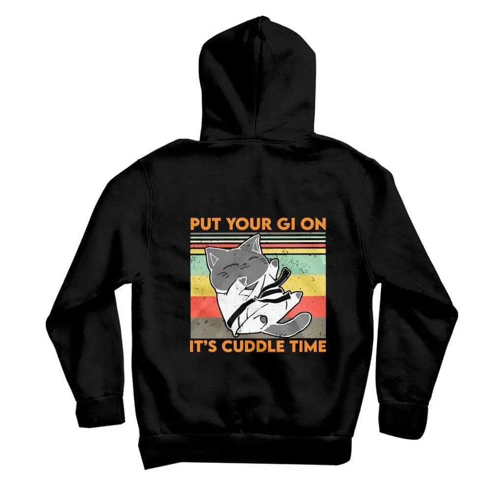 Cuddle Time Jiu Jitsu Hoodie