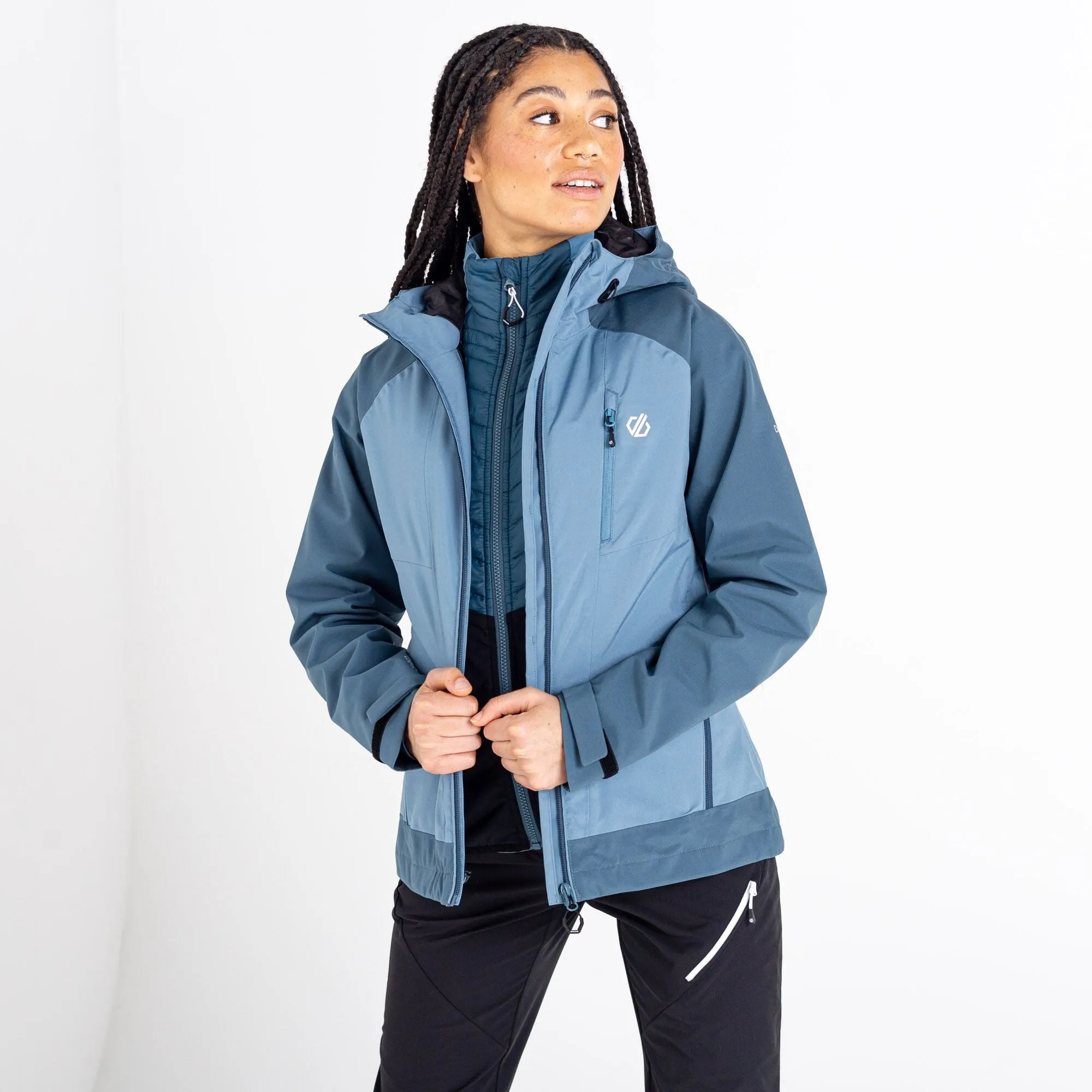 Dare2B Ladies Veritas Era Jacket -BLUESTONE