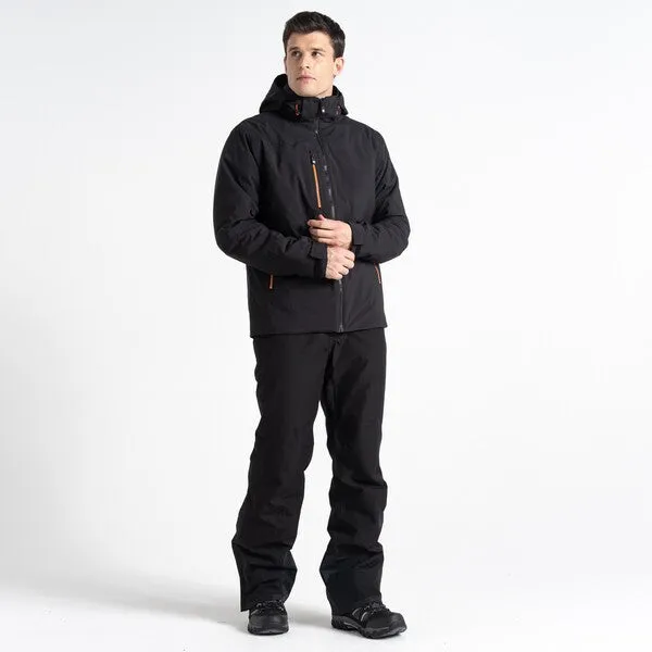 Dare2b Mens Eagle Waterproof Ski Jacket-BLACK