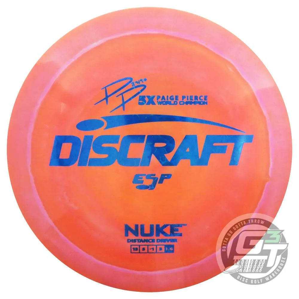 Discraft ESP Nuke [Paige Pierce 5X] Distance Driver Golf Disc