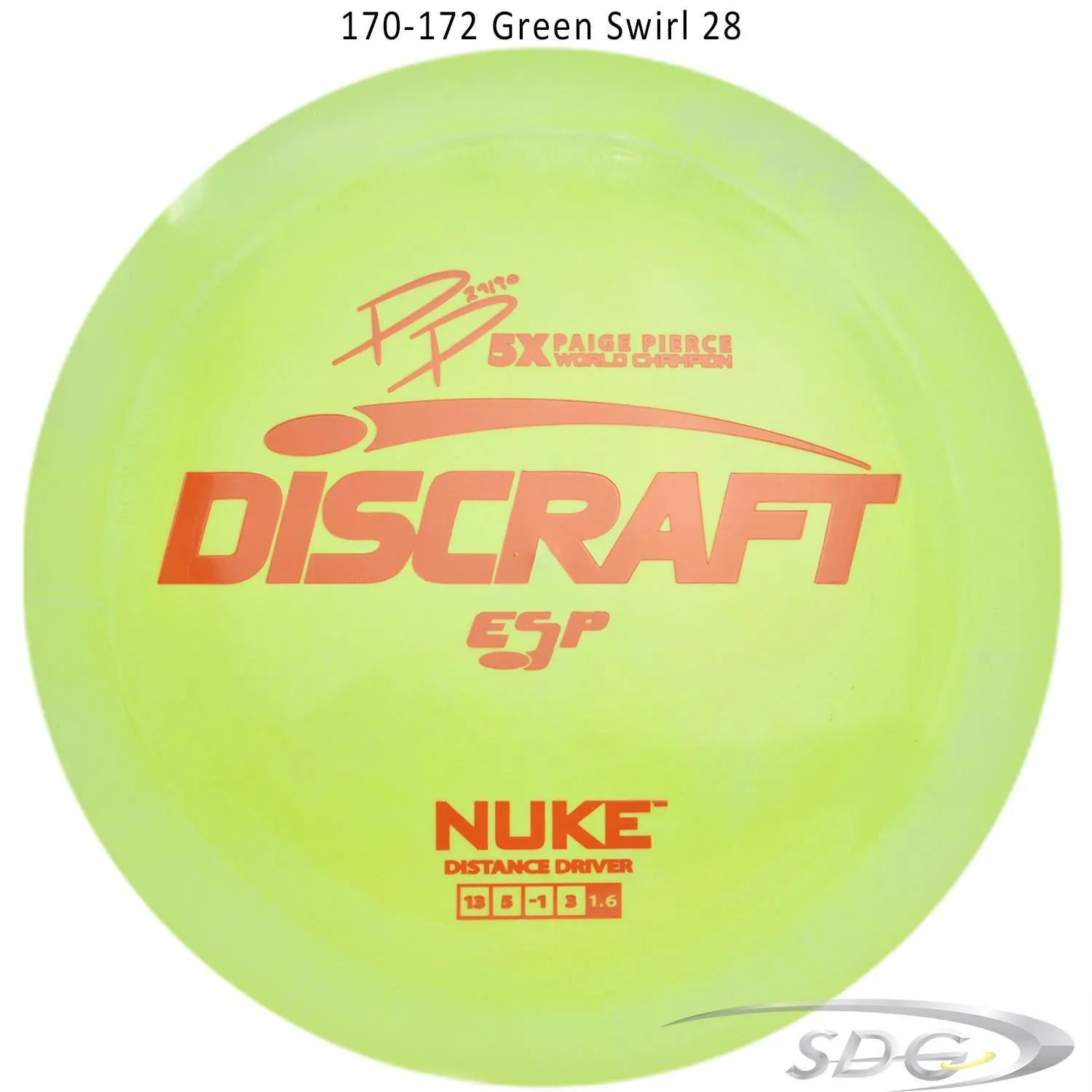 Discraft ESP Nuke Paige Pierce Signature Disc Golf Distance Driver