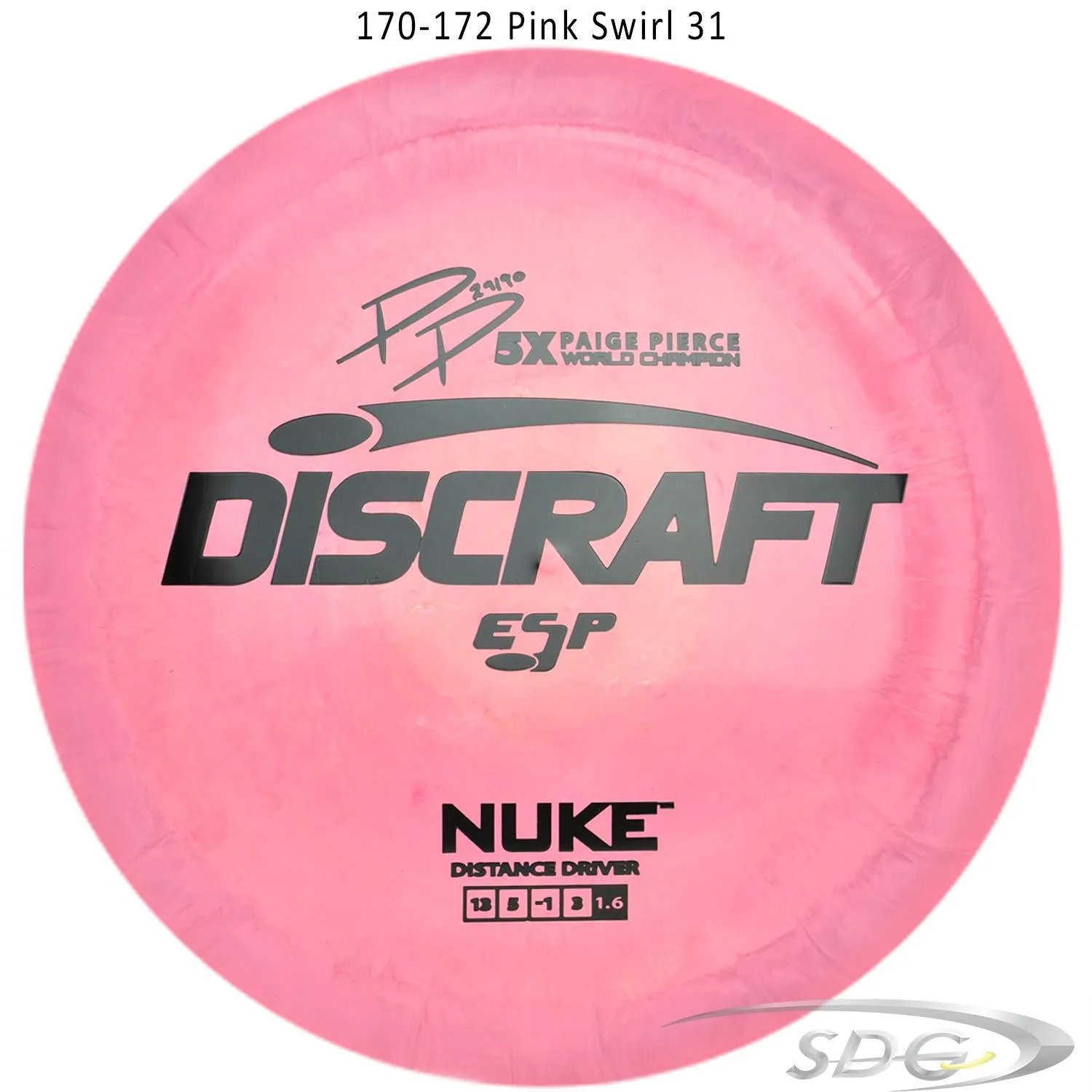 Discraft ESP Nuke Paige Pierce Signature Disc Golf Distance Driver