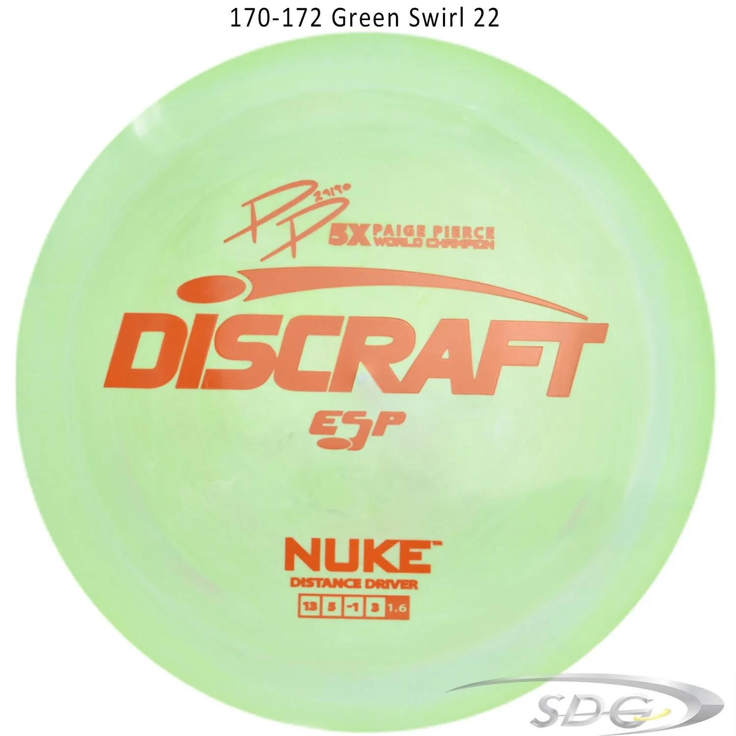 Discraft ESP Nuke Paige Pierce Signature Disc Golf Distance Driver