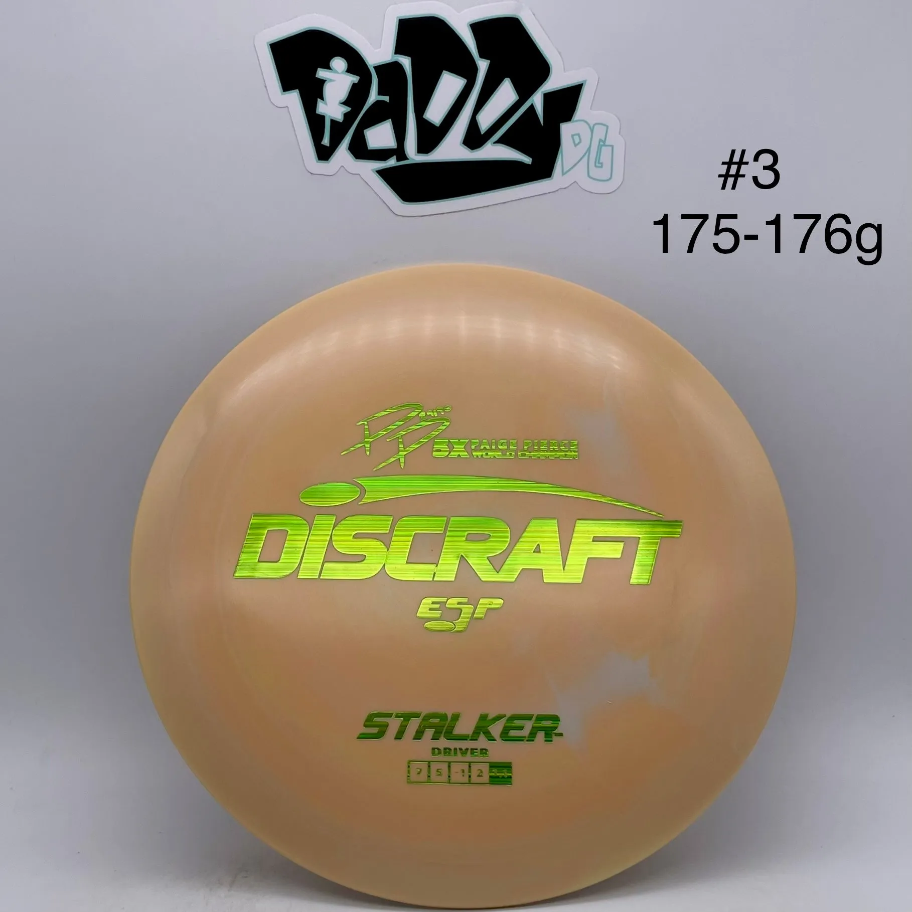 Discraft Paige Pierce 5X ESP Stalker Distance Driver