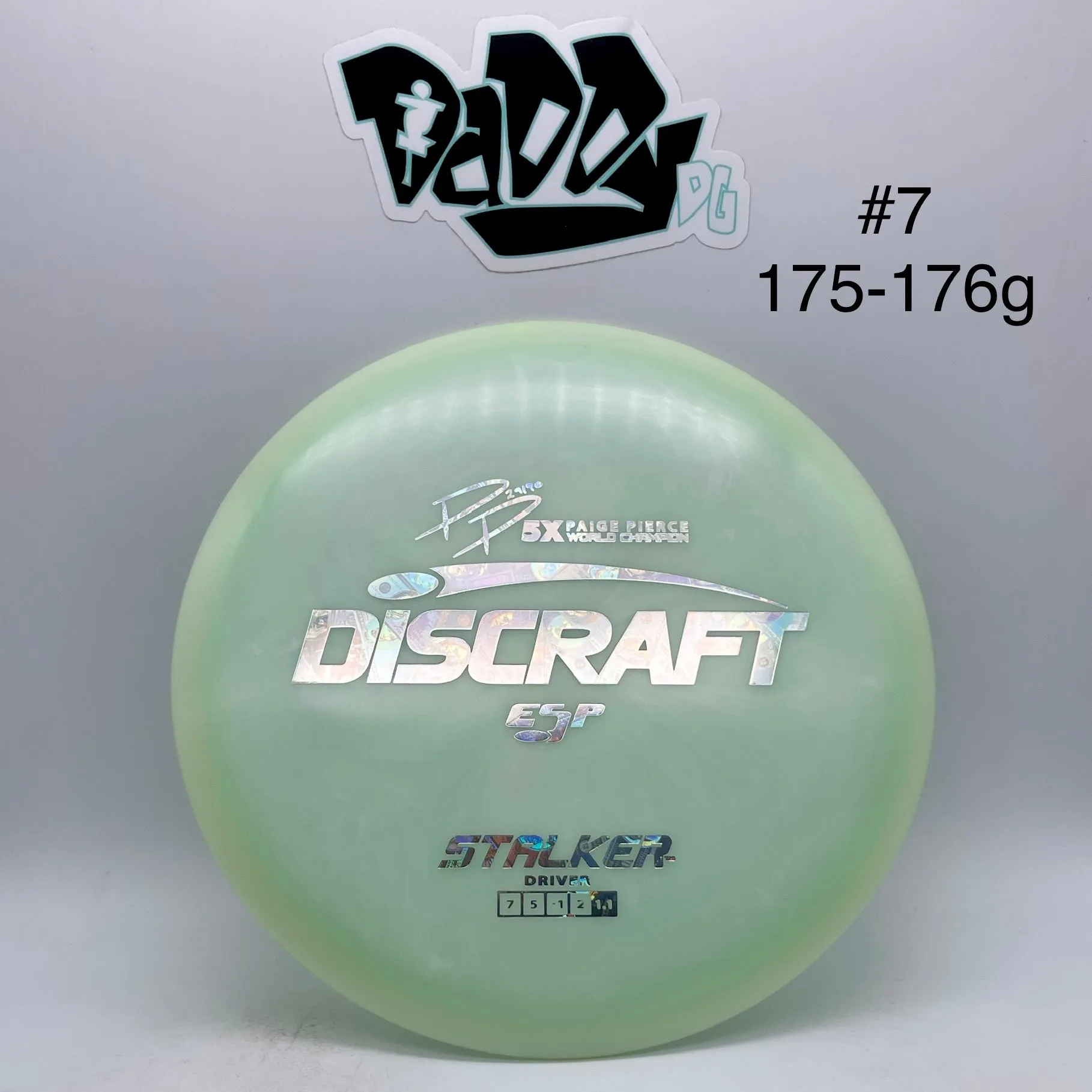 Discraft Paige Pierce 5X ESP Stalker Distance Driver