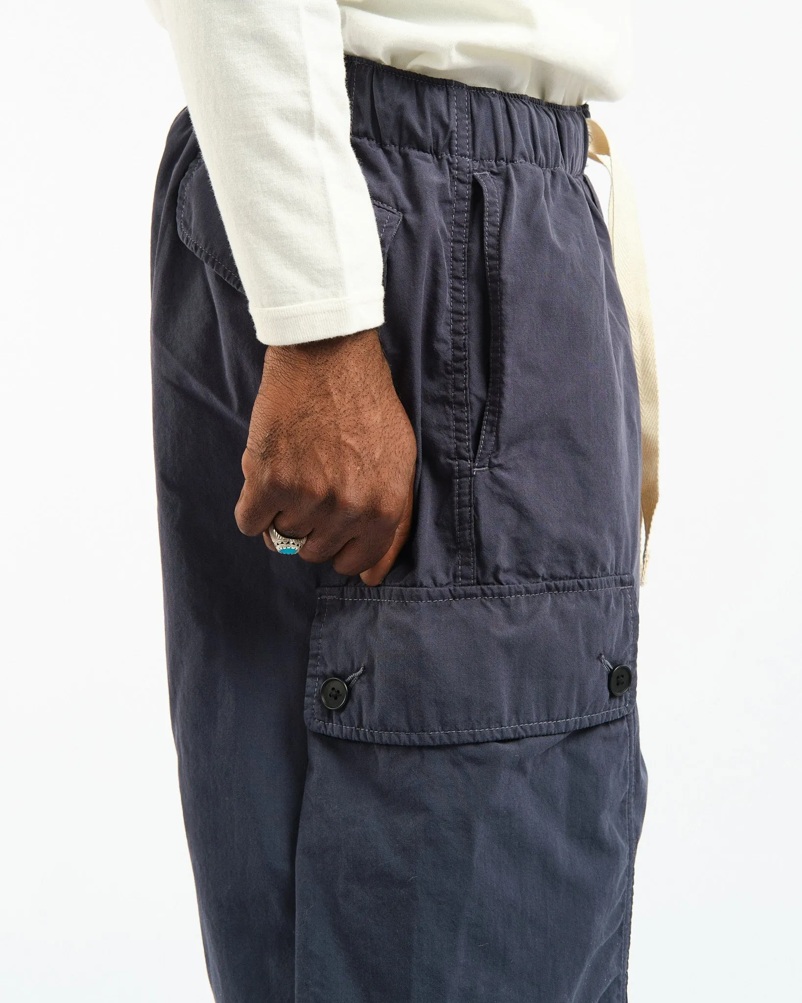 Easy Cargo Pants Marine Navy