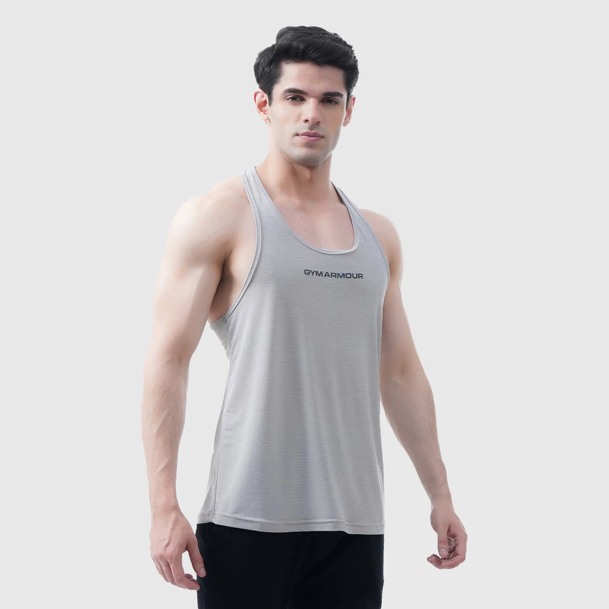 Elite Grip Tank (Light Grey)