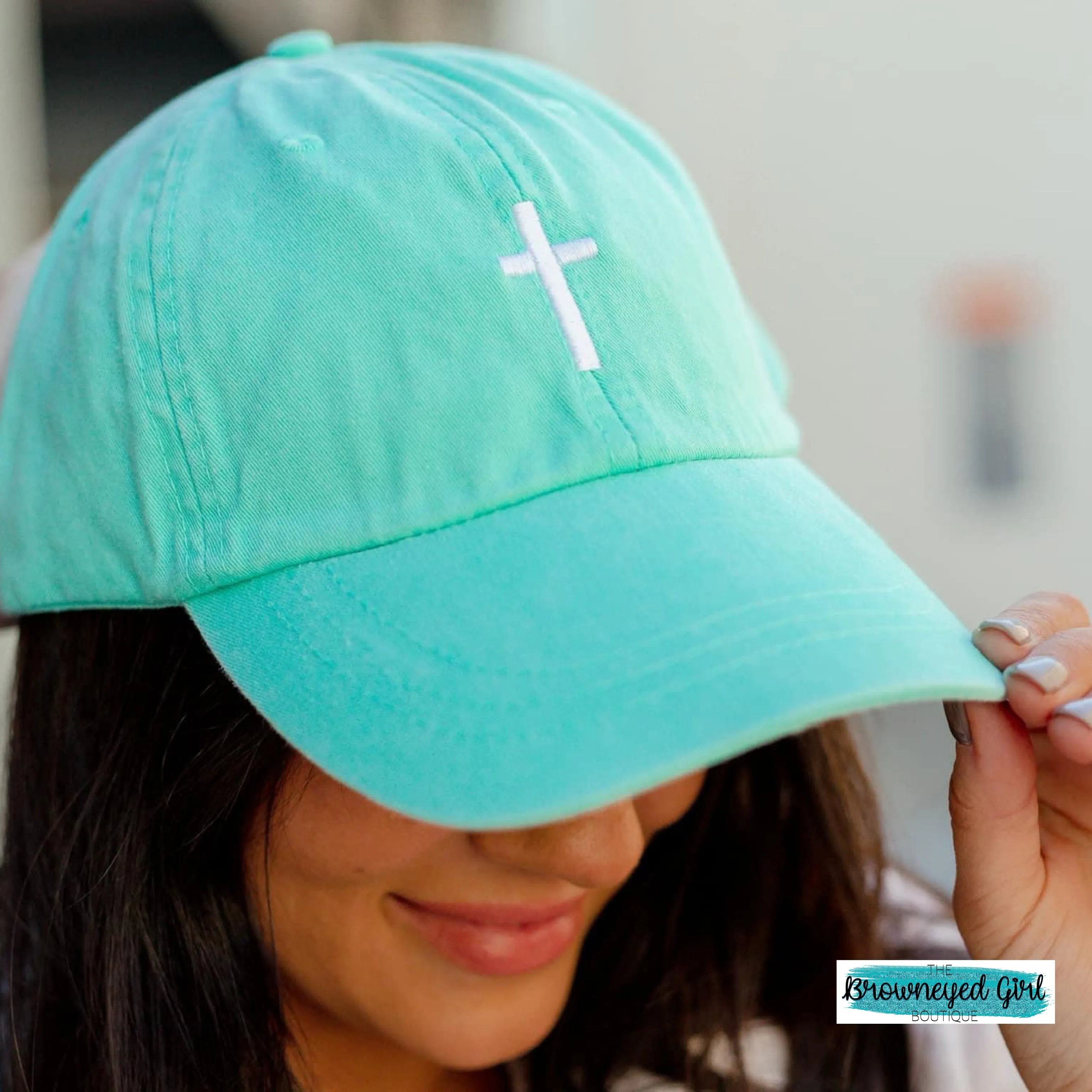 Embroidered Cross Hats