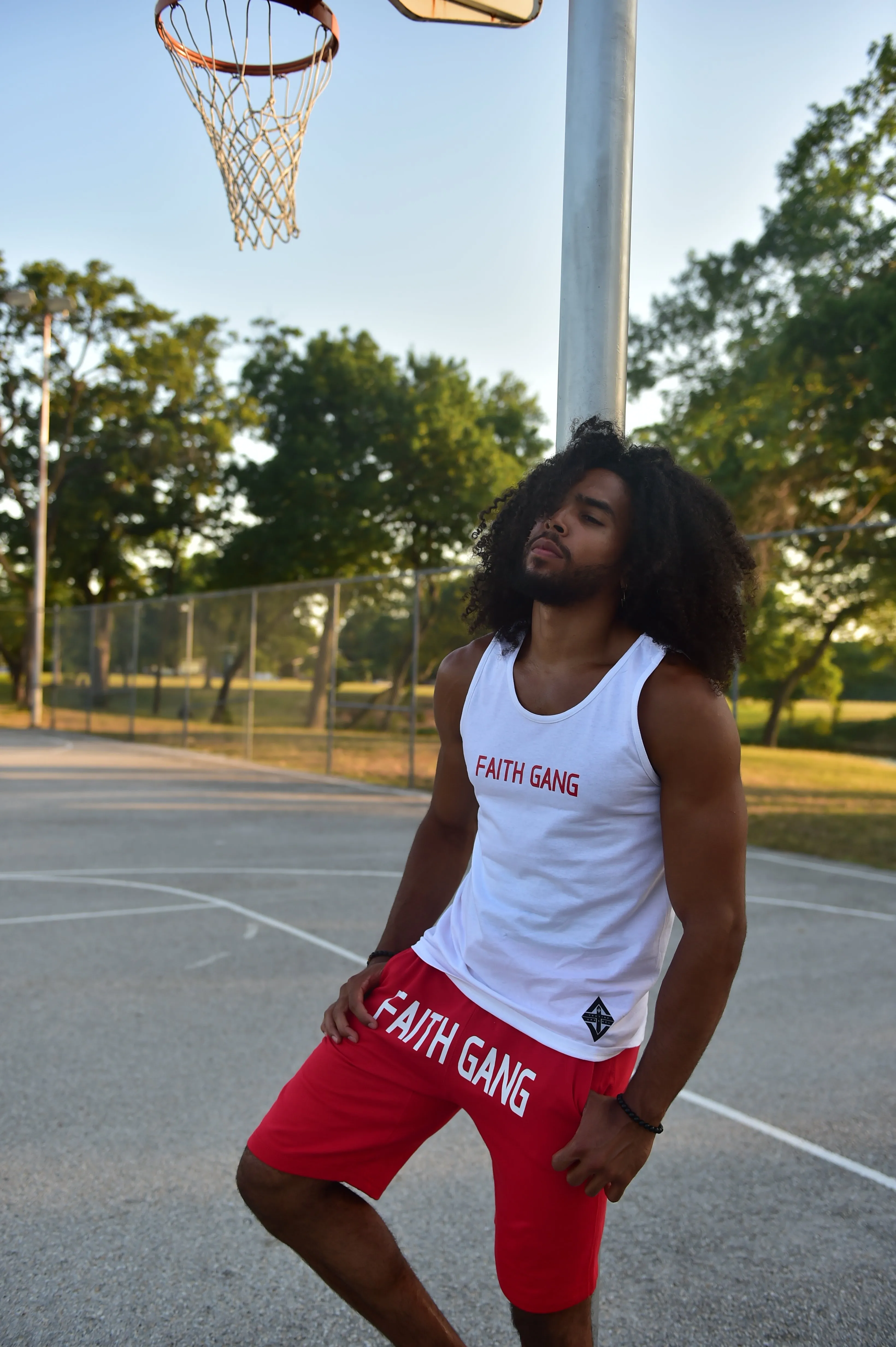 Faith Gang White Tank Top (multiple color option)