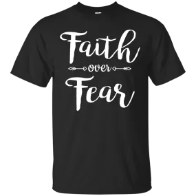 Faith over Fear shirt, tank, racerback