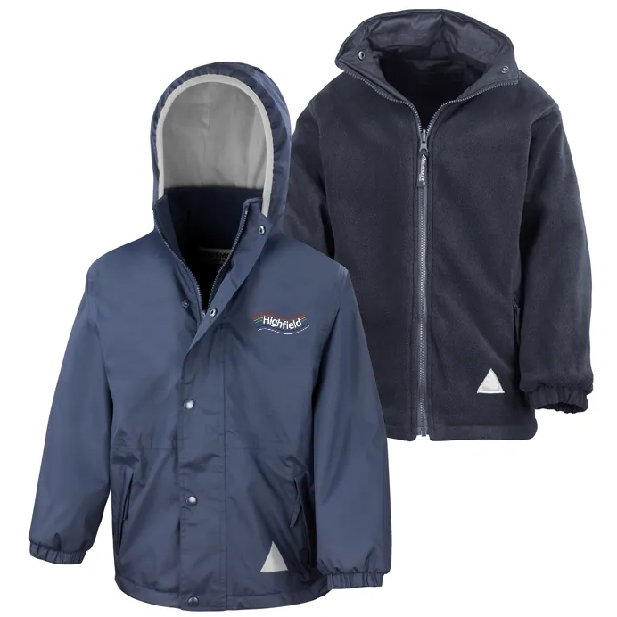 Highfield Academy - Sunderland Navy Waterproof Coat