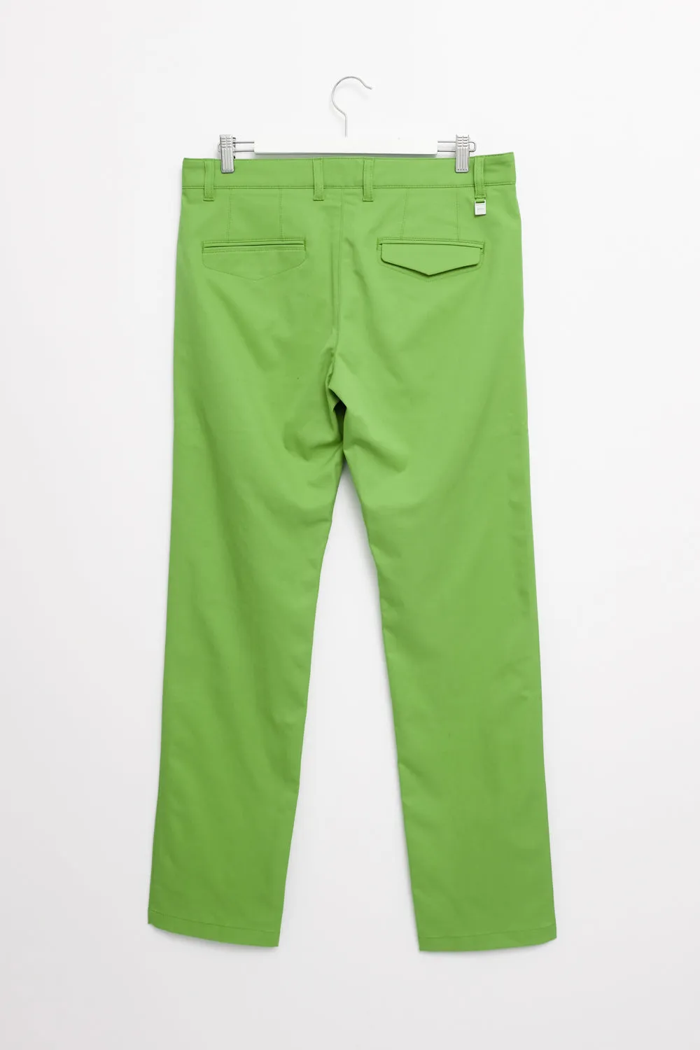 HUGO BOSS GREEN STRAIGHT LEG PANTS