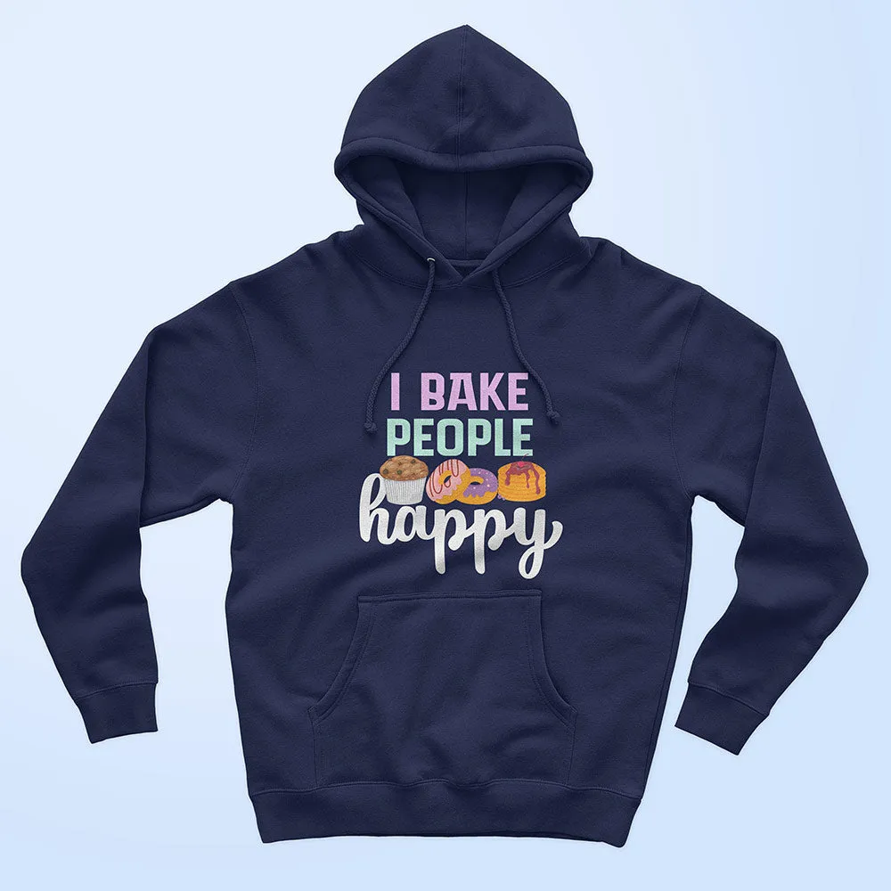 I Bake People Happy Unisex Hoodie