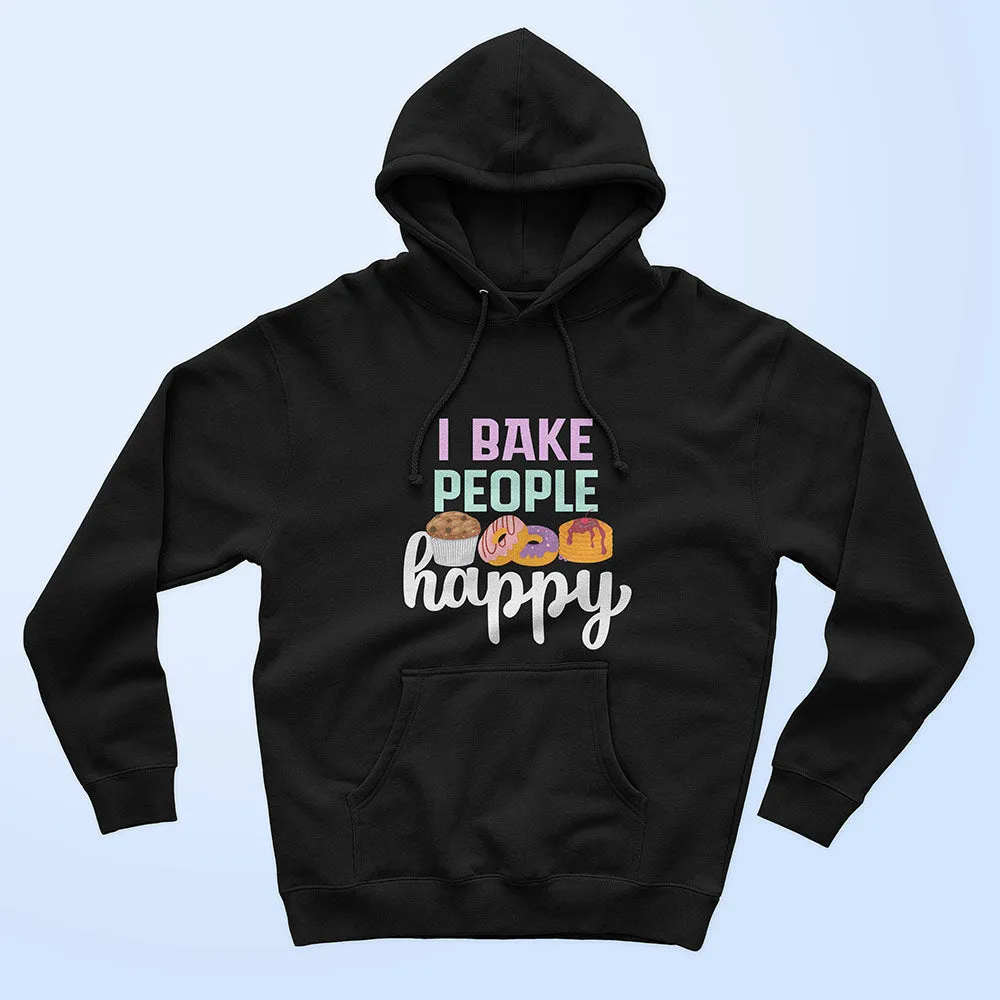 I Bake People Happy Unisex Hoodie