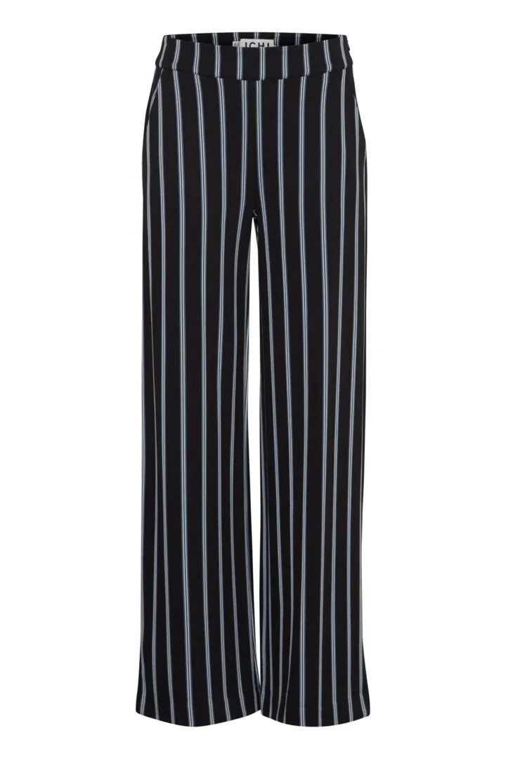 Ichi Ruti Trousers-Black-20121514