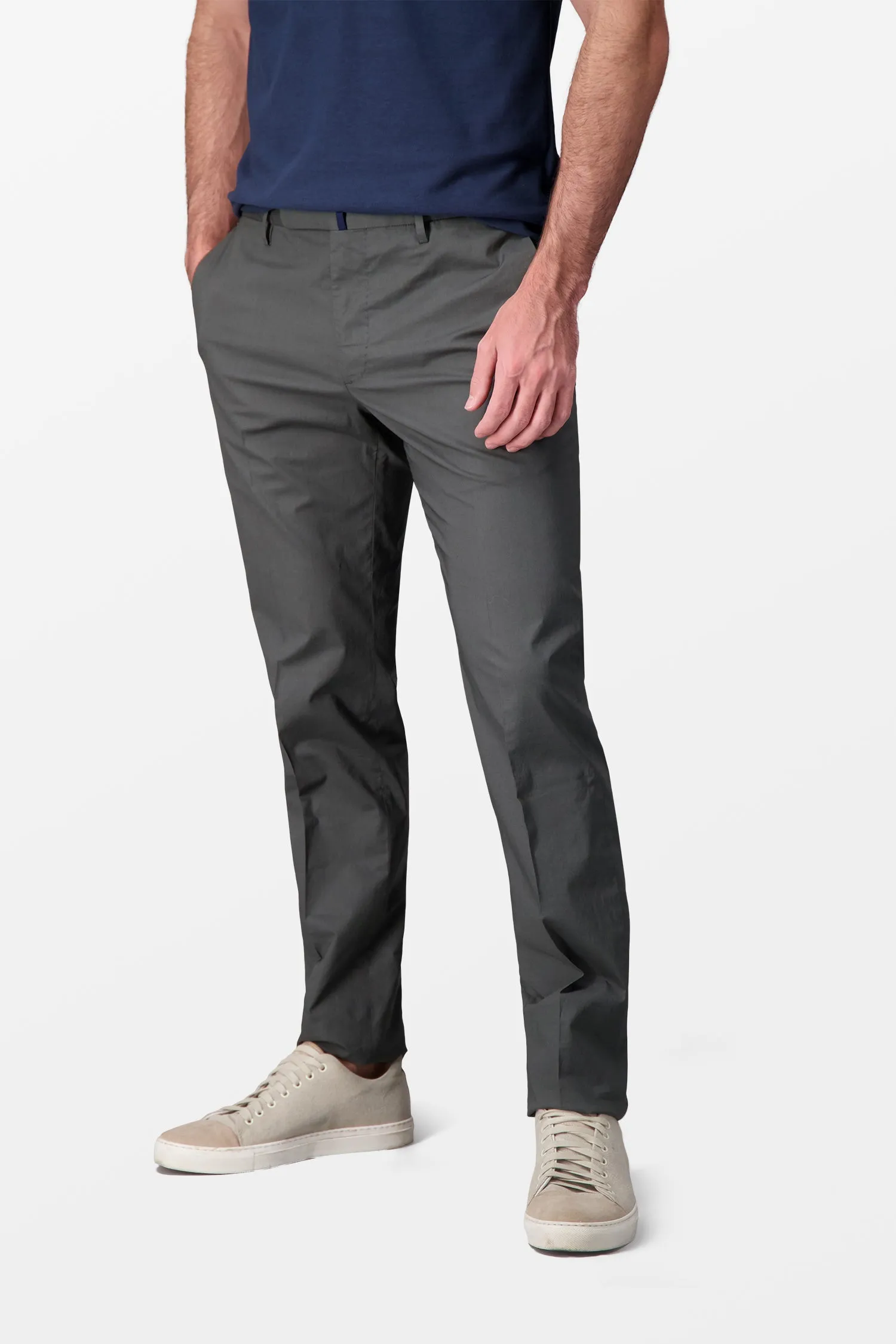 Incotex Grey Classic Pants