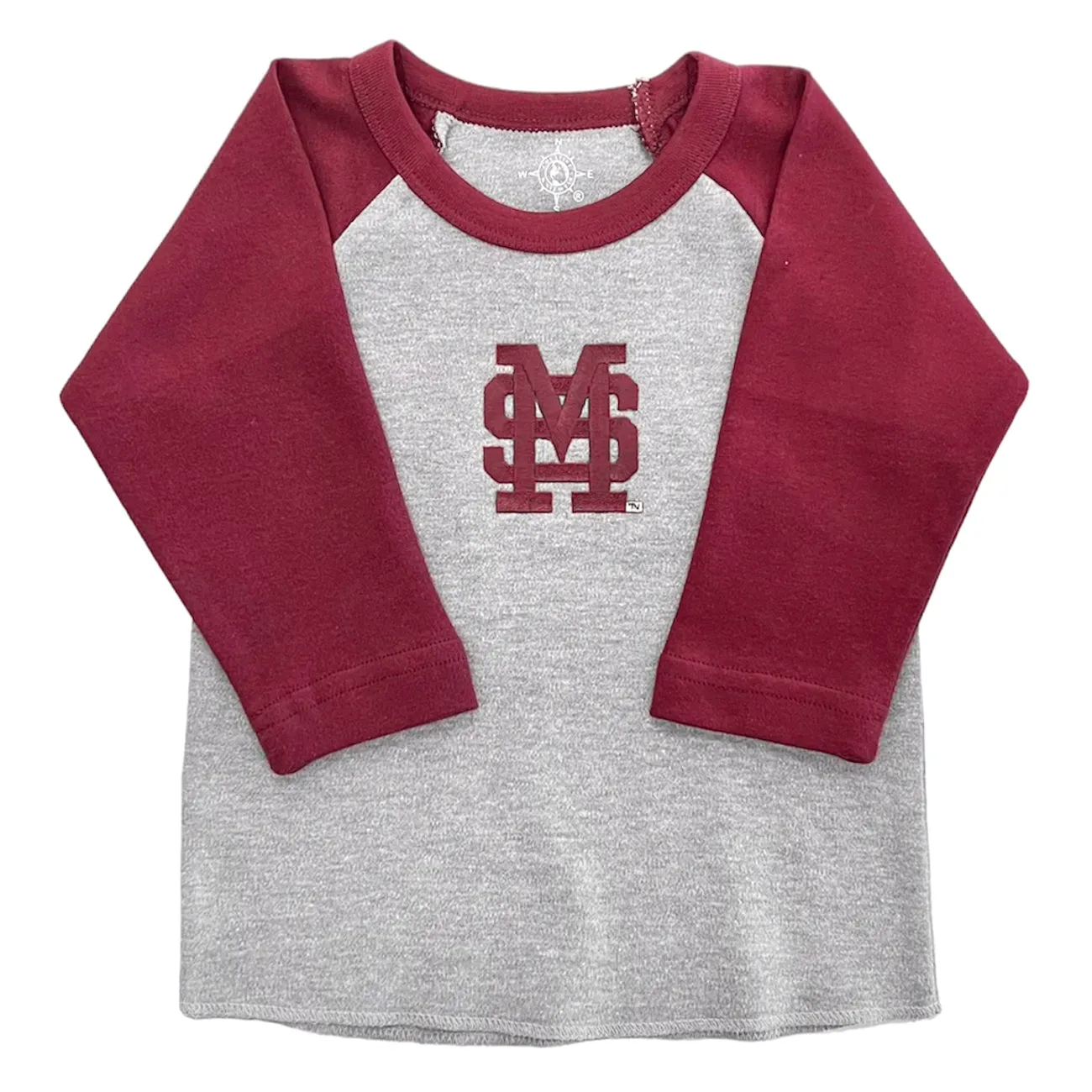 Interlocking M/S Embroidered Raglan