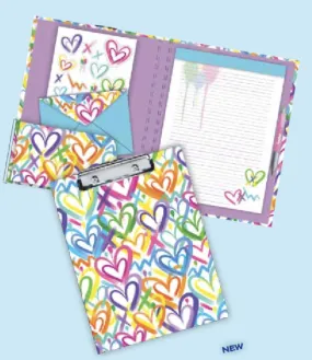 Iscream Corey Paige Hearts Clipboard Set