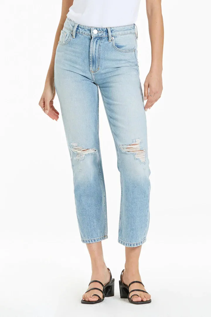 Jodi Cropped Straight Jeans