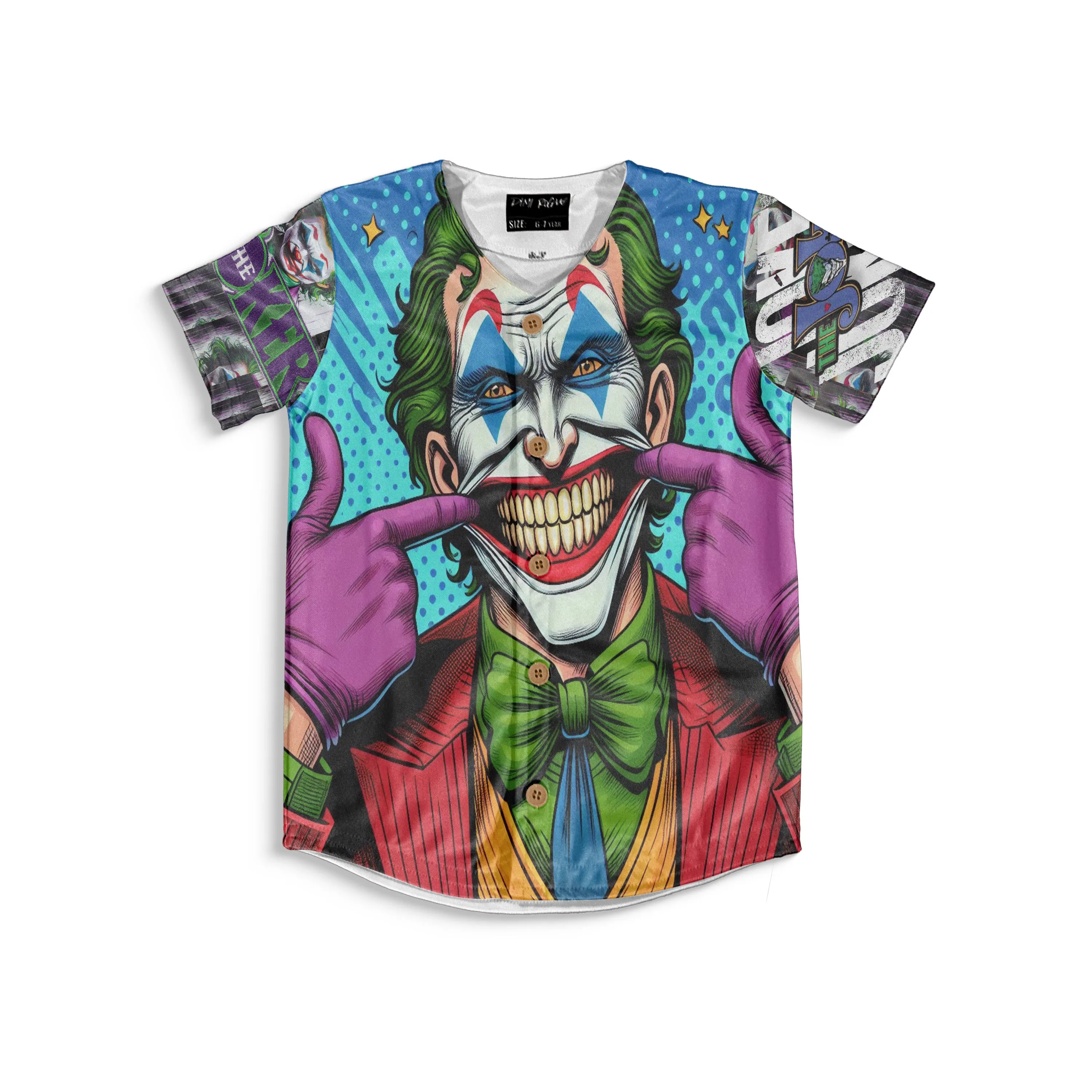 Kids Joker Baseball Jersey