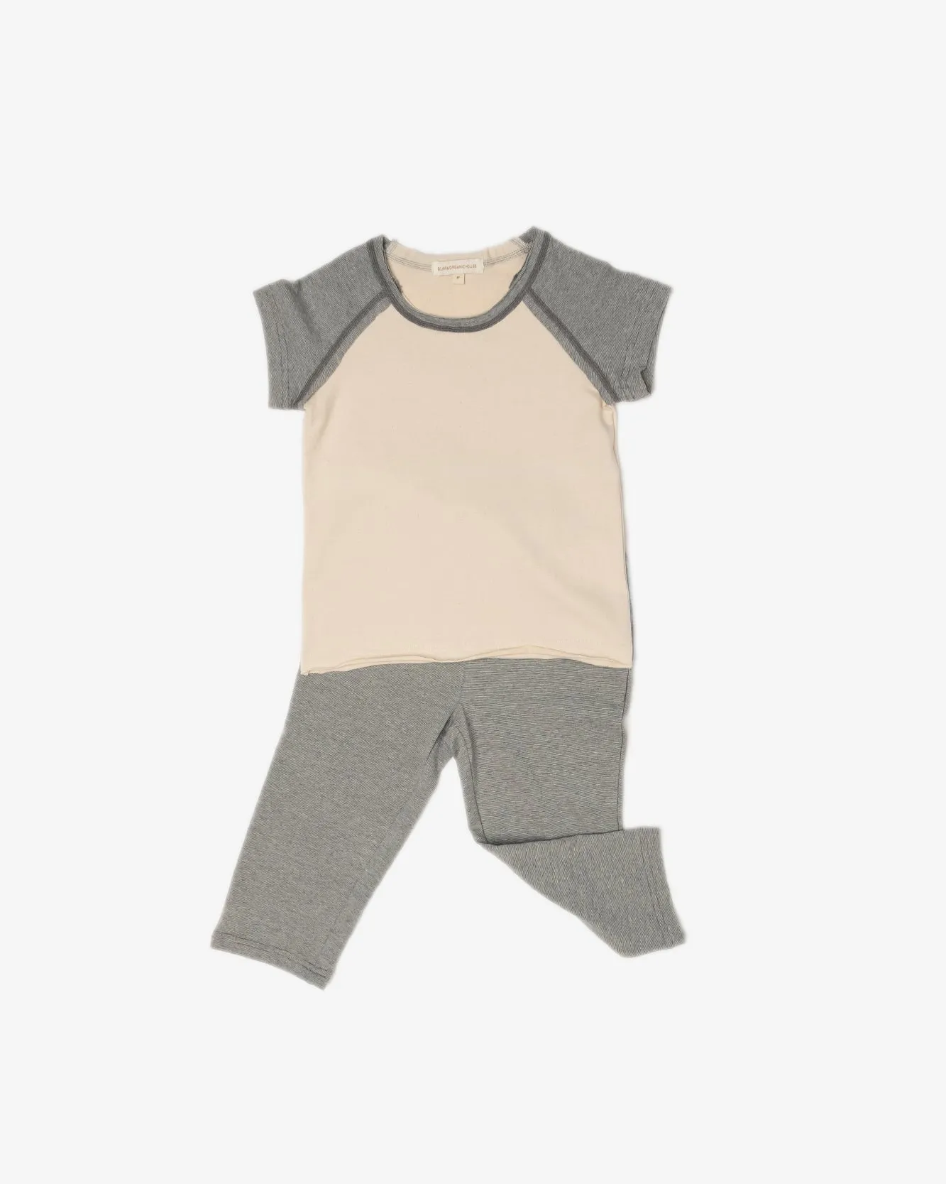 Kid's Short Raglan Set