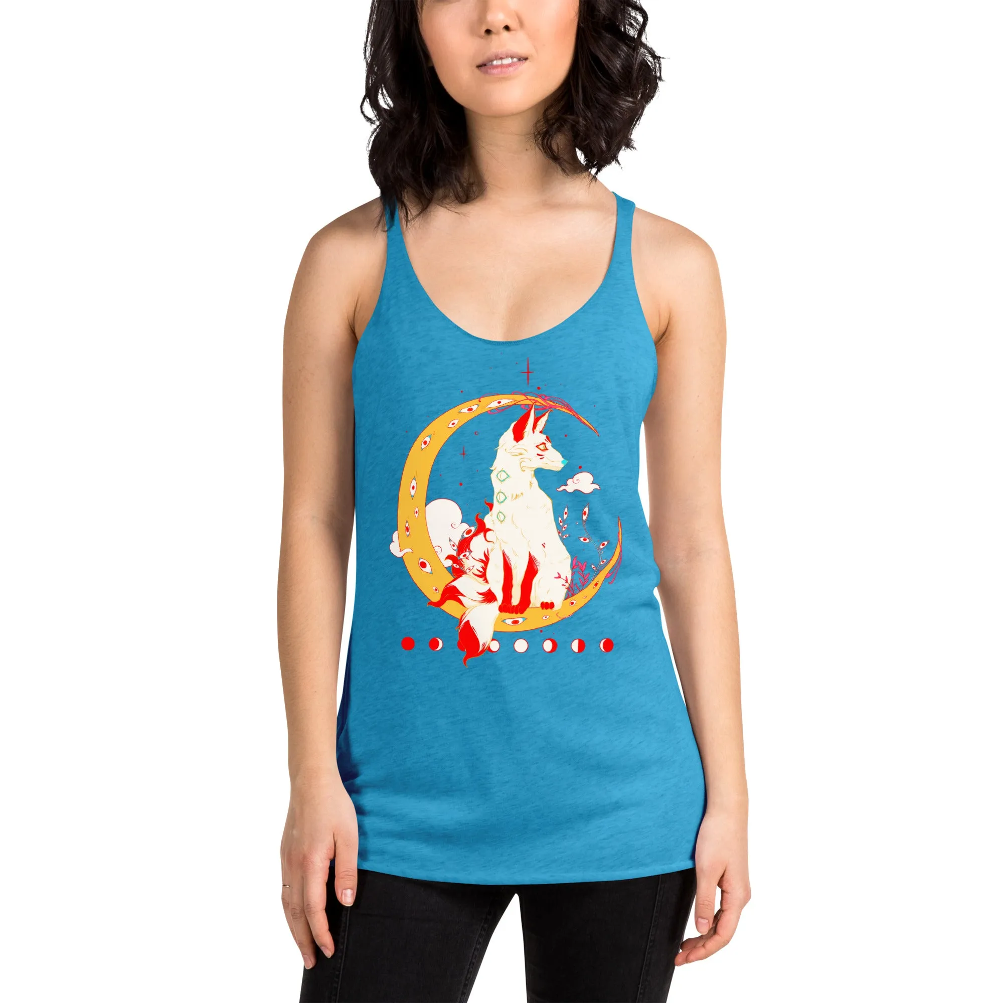 Kitsune Fox, Racerback Tank Top