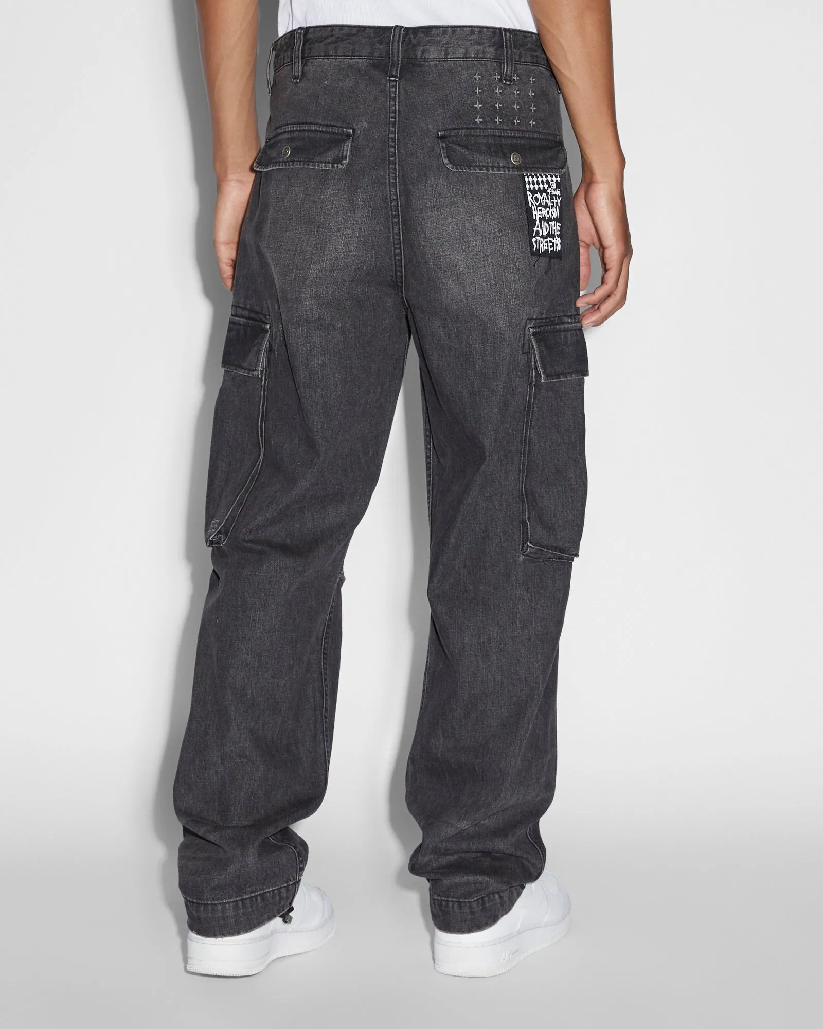 Ksubi Riot Cargo Pant - Faded Black