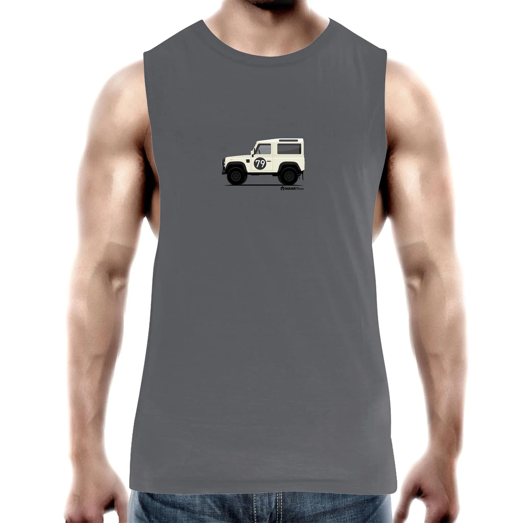 Land Rover Defender Mens Barnard Tank Top Tee