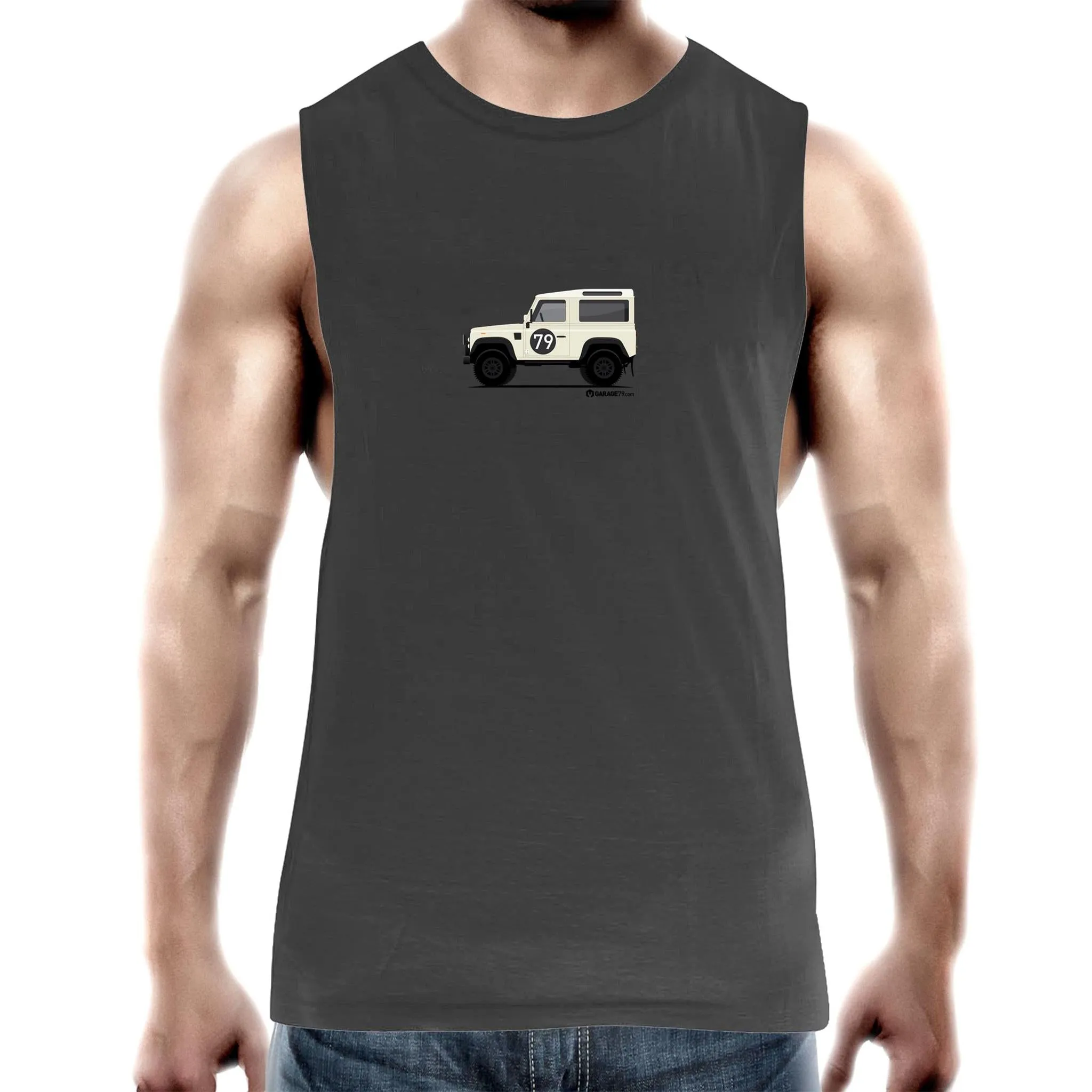 Land Rover Defender Mens Barnard Tank Top Tee