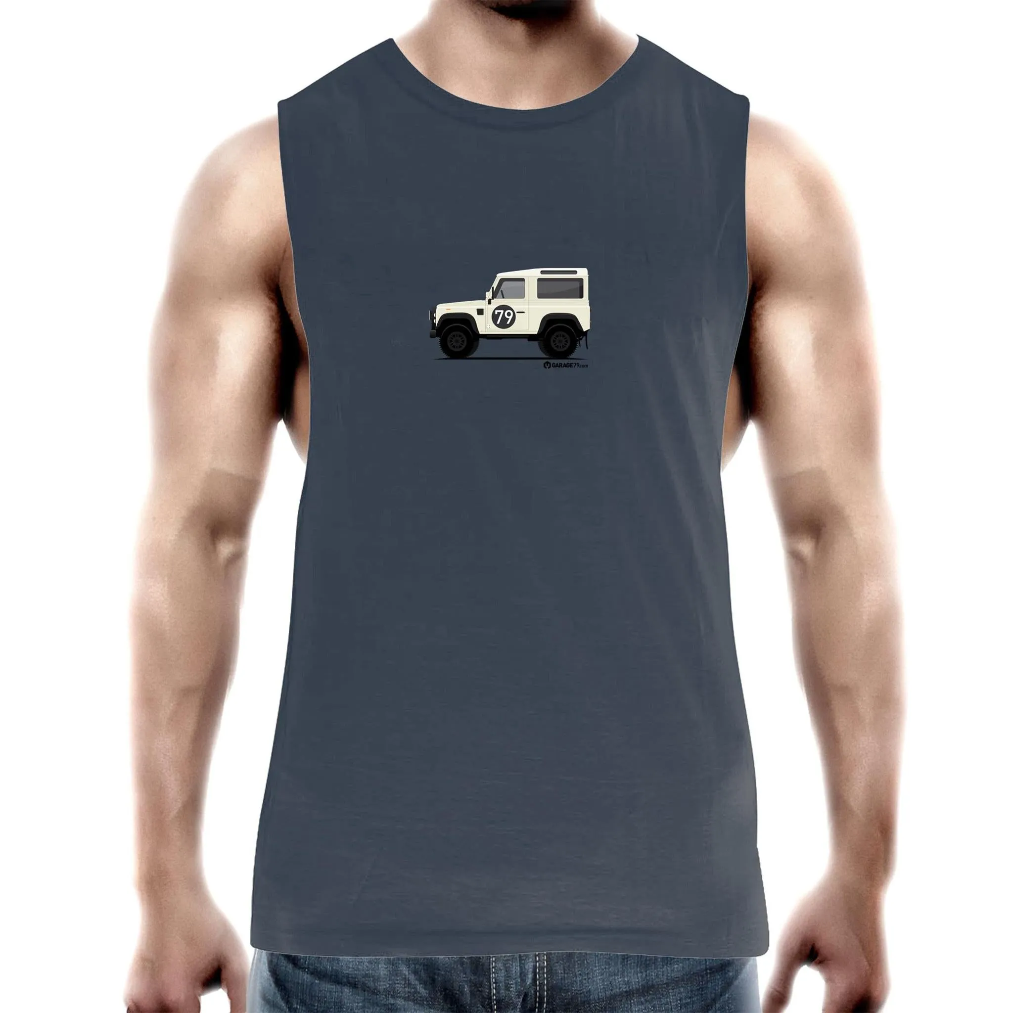 Land Rover Defender Mens Barnard Tank Top Tee