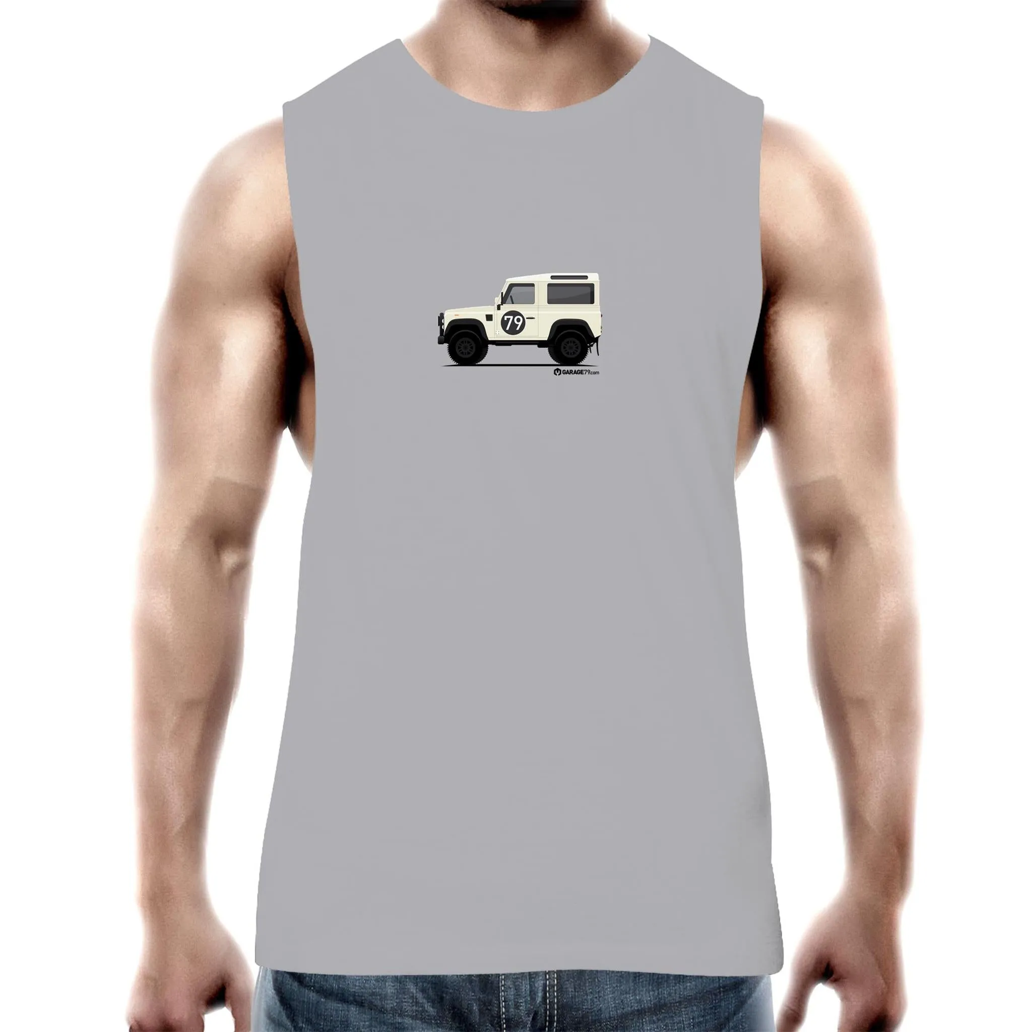 Land Rover Defender Mens Barnard Tank Top Tee