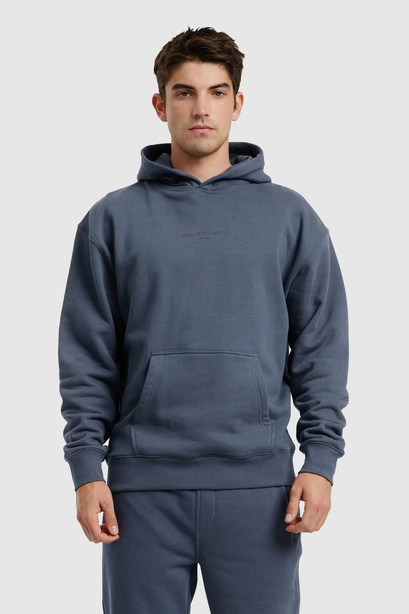 Logo Hoodie Slate