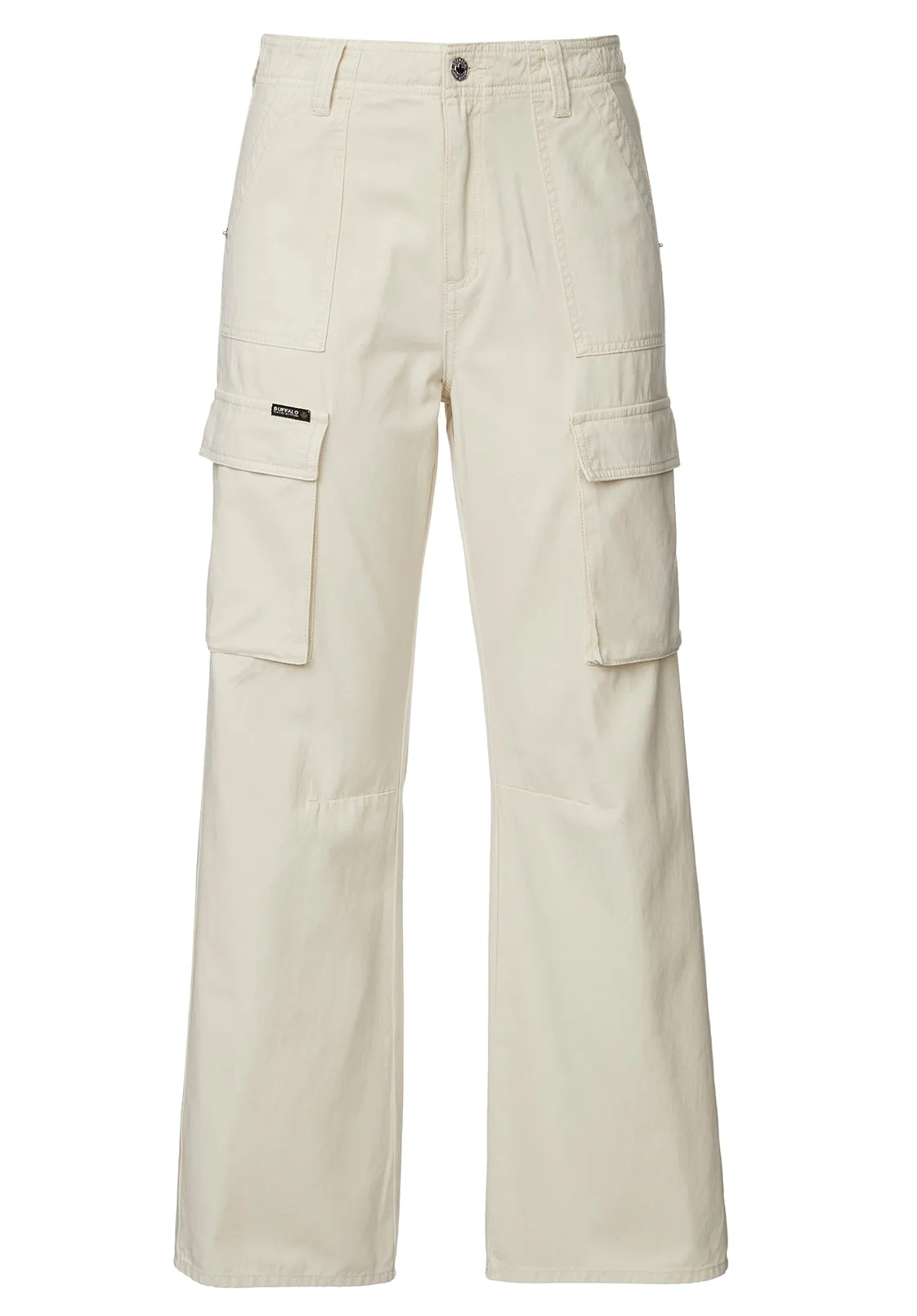 Low Rise Straight Gia Beige Cargo Pants - BL15915