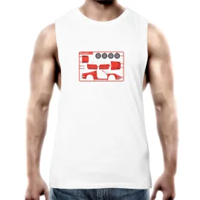 Make Your Own Ferrari Mens Barnard Tank Top Tee