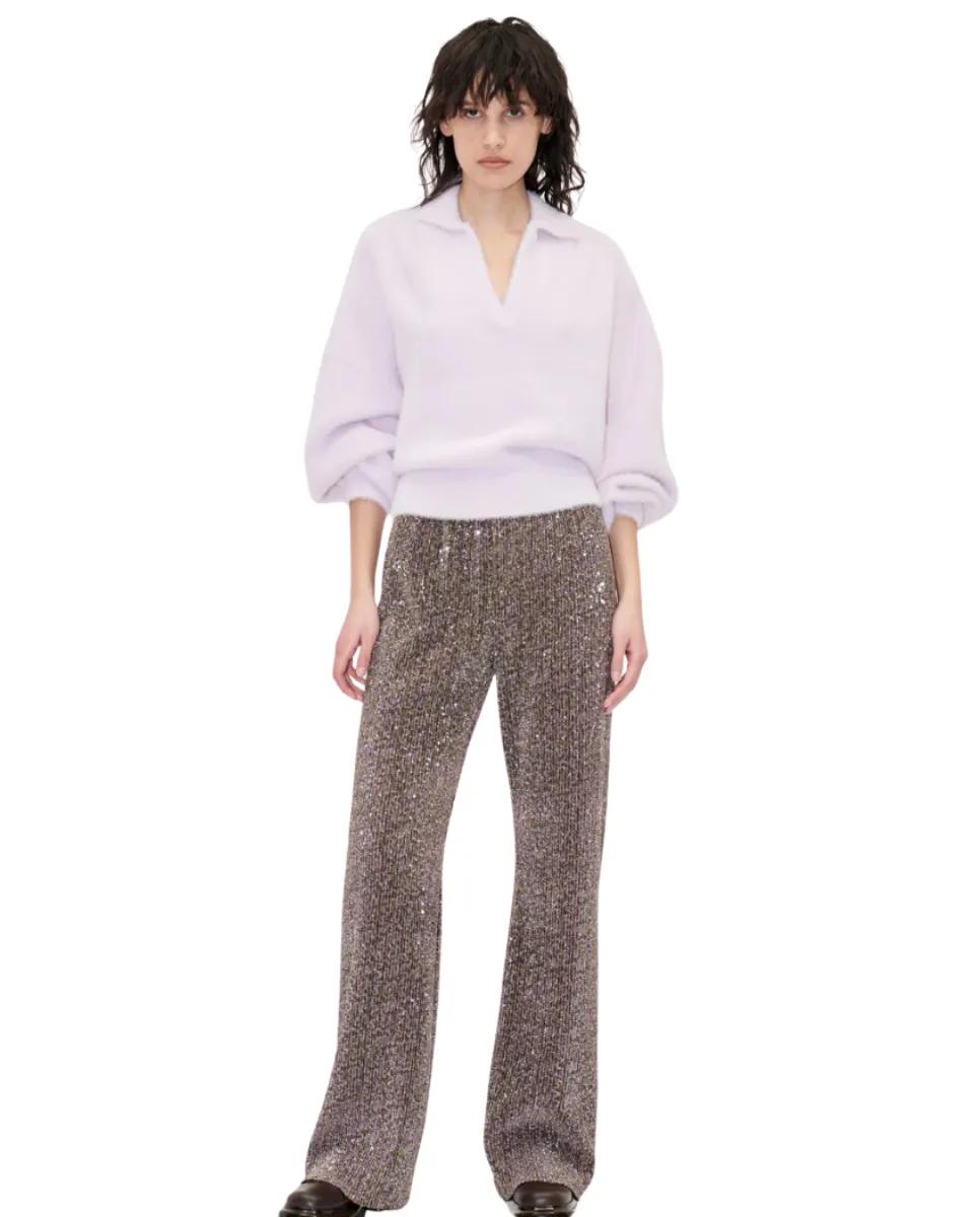 Markus Trousers Holographic Sequin