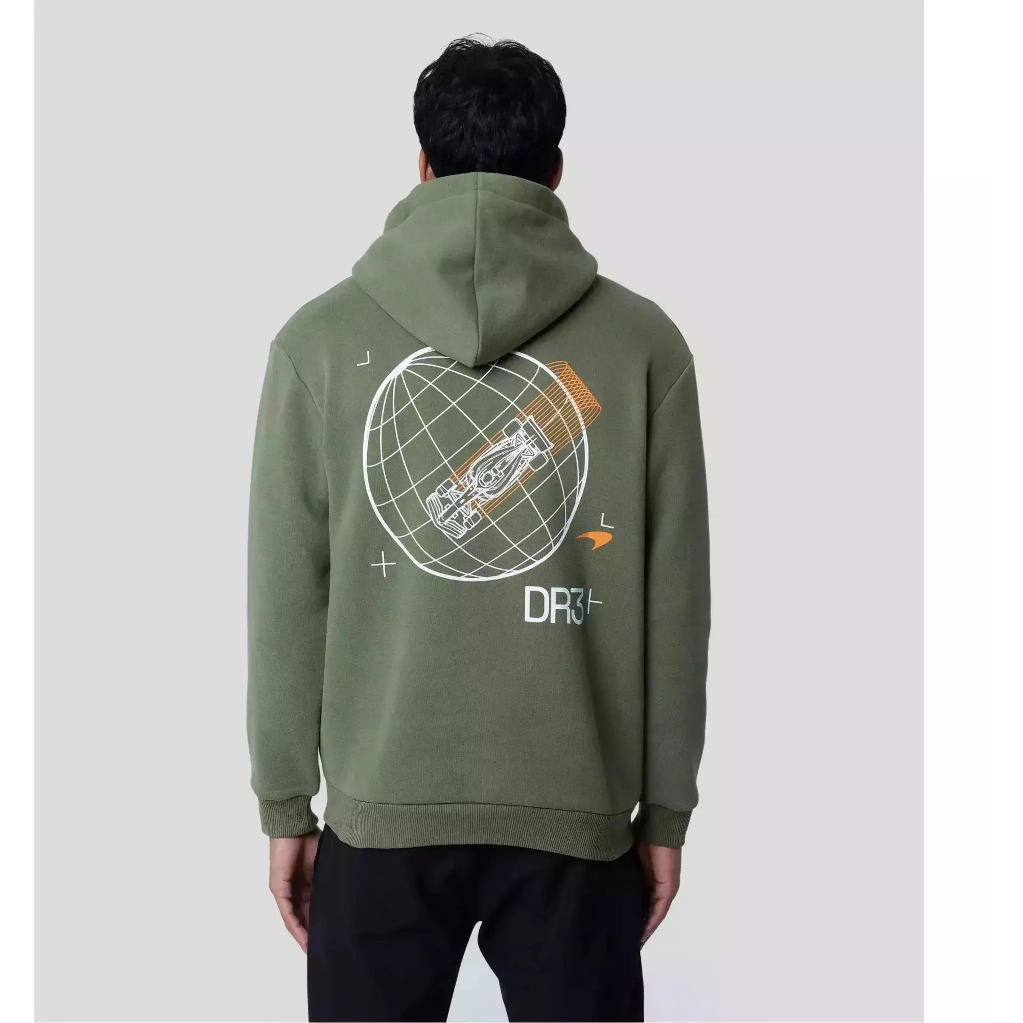 McLaren F1 Men's Daniel Ricciardo Oversized Graphic Hoodie