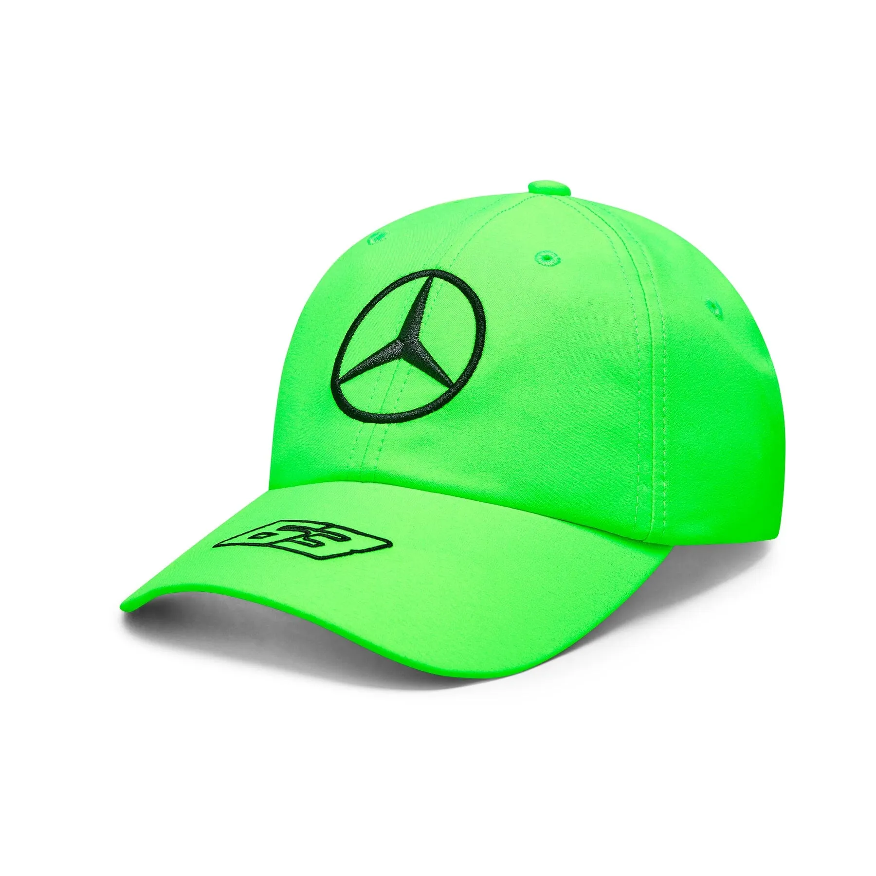 Mercedes AMG Petronas F1 2023 George Russell Special Edition Kids British GP Dad Baseball Hat - Youth Green