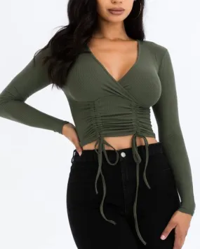 Merleigh Long Sleeve Crop Top