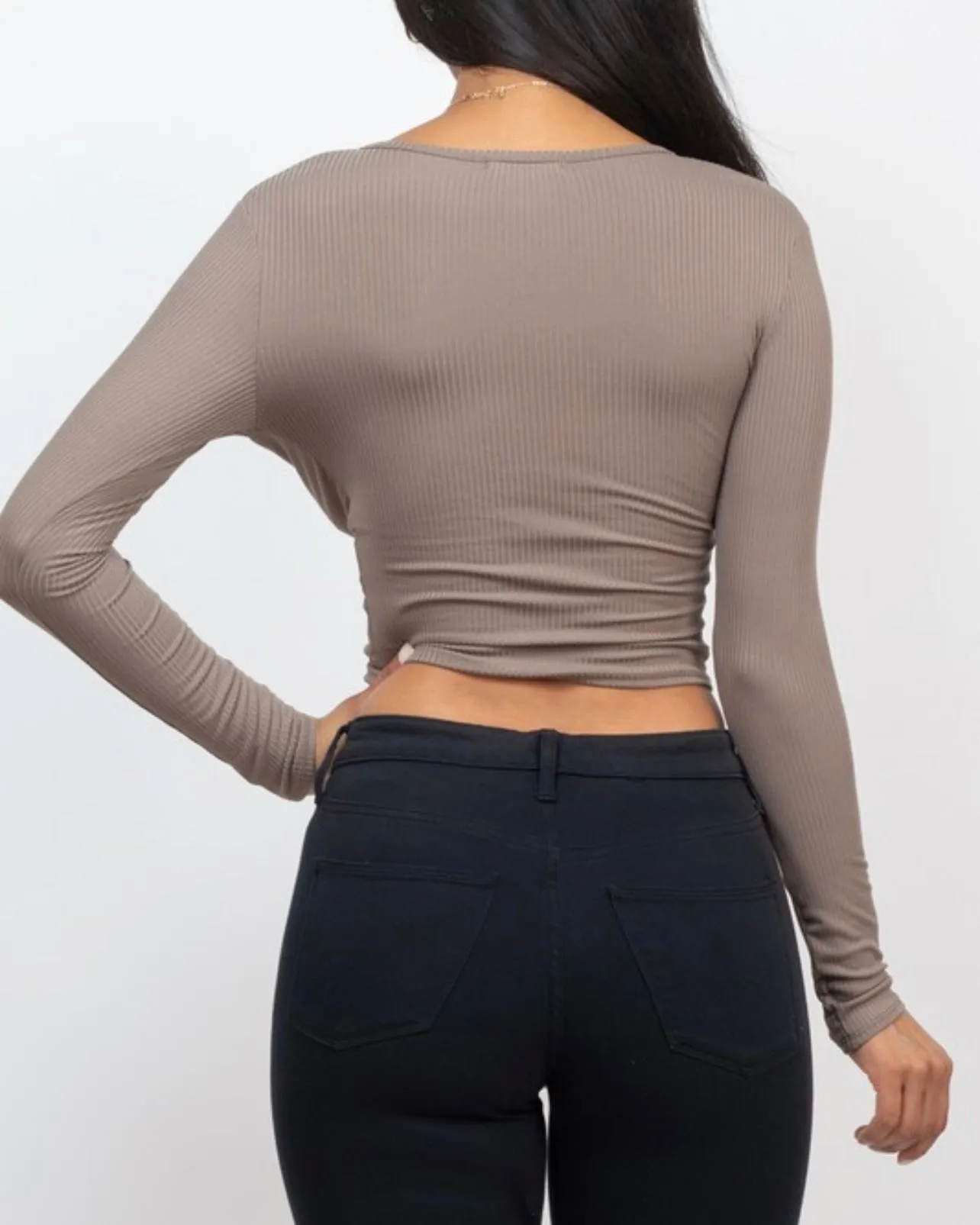 Merleigh Long Sleeve Crop Top