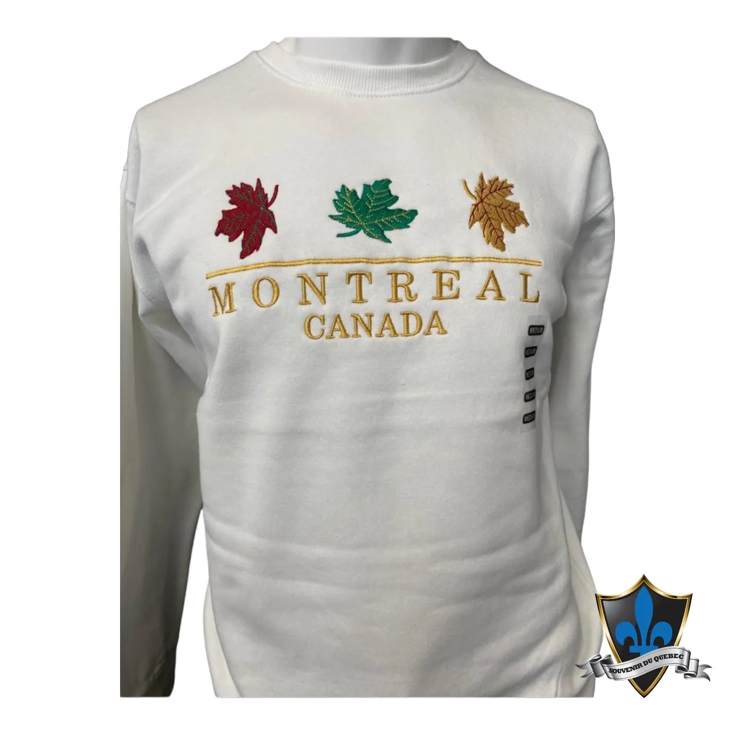 MONTREAL embroidery Crewneck Sweatshirt