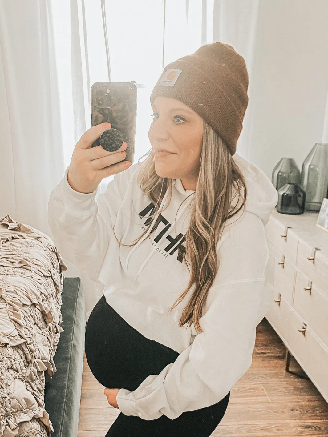 MTHR by Preggo Leggings Crop Hoodie