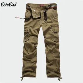 Multi pockets men cargo pants