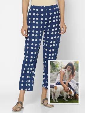 Neelam Polka Print Trousers