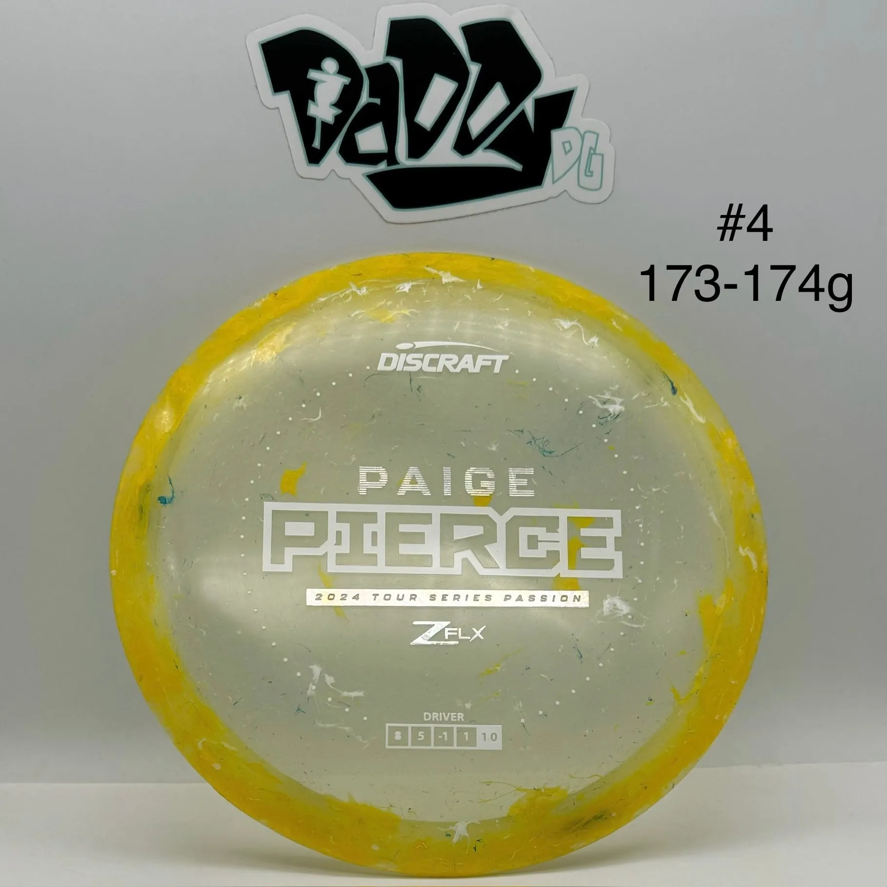 ****NEW Discraft Jawbreaker Z-Line Flx Passion 2024 Paige Pierce Tour Series Fairway Driver