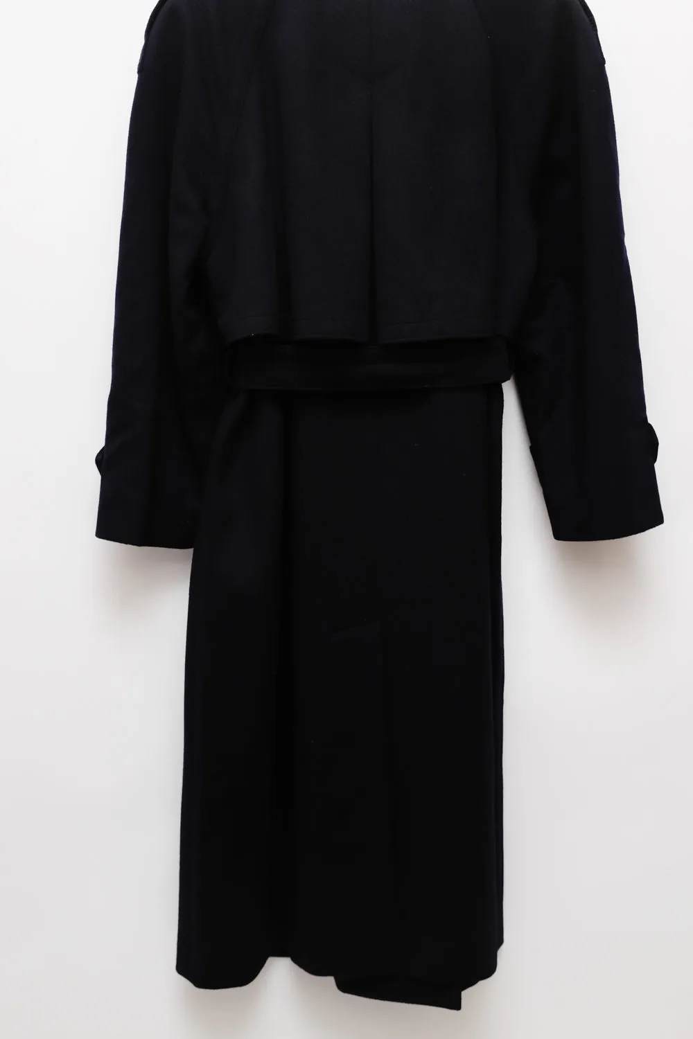 NIGHTBLUE PURE WOOL VINTAGE COAT